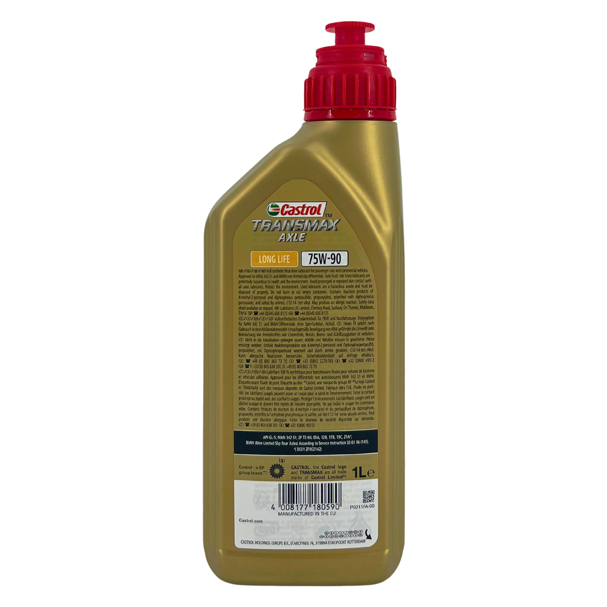 Castrol Transmax Axle Long Life 75W-90 1 Liter