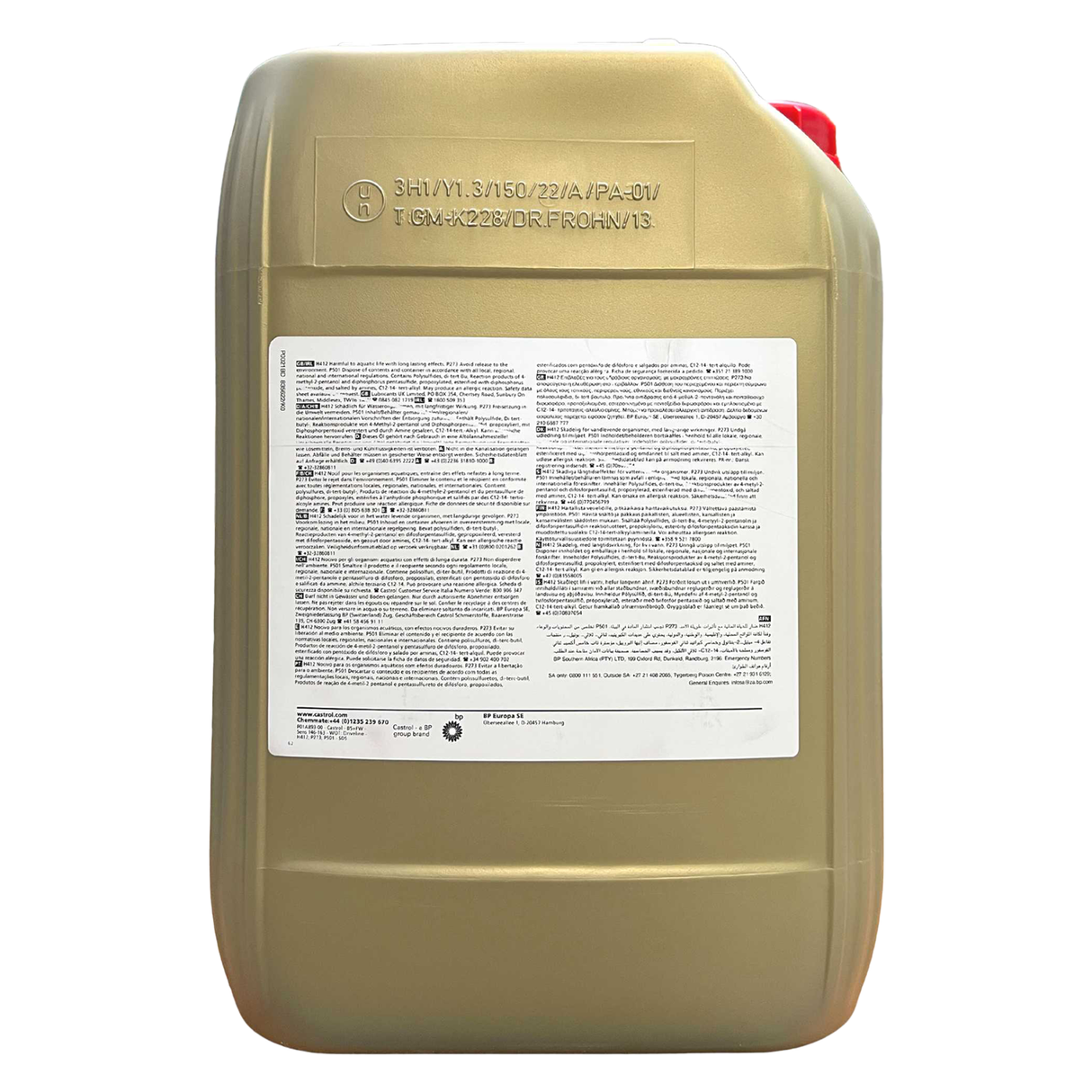 Castrol Transmax Limited Slip 75W-140 LL 20 Liter