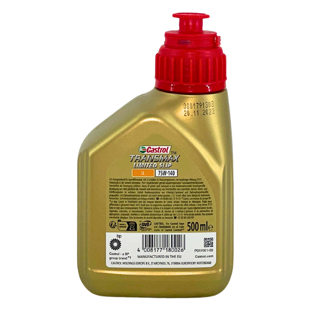 Castrol Transmax Limited Slip 75W-140 LL 500ml