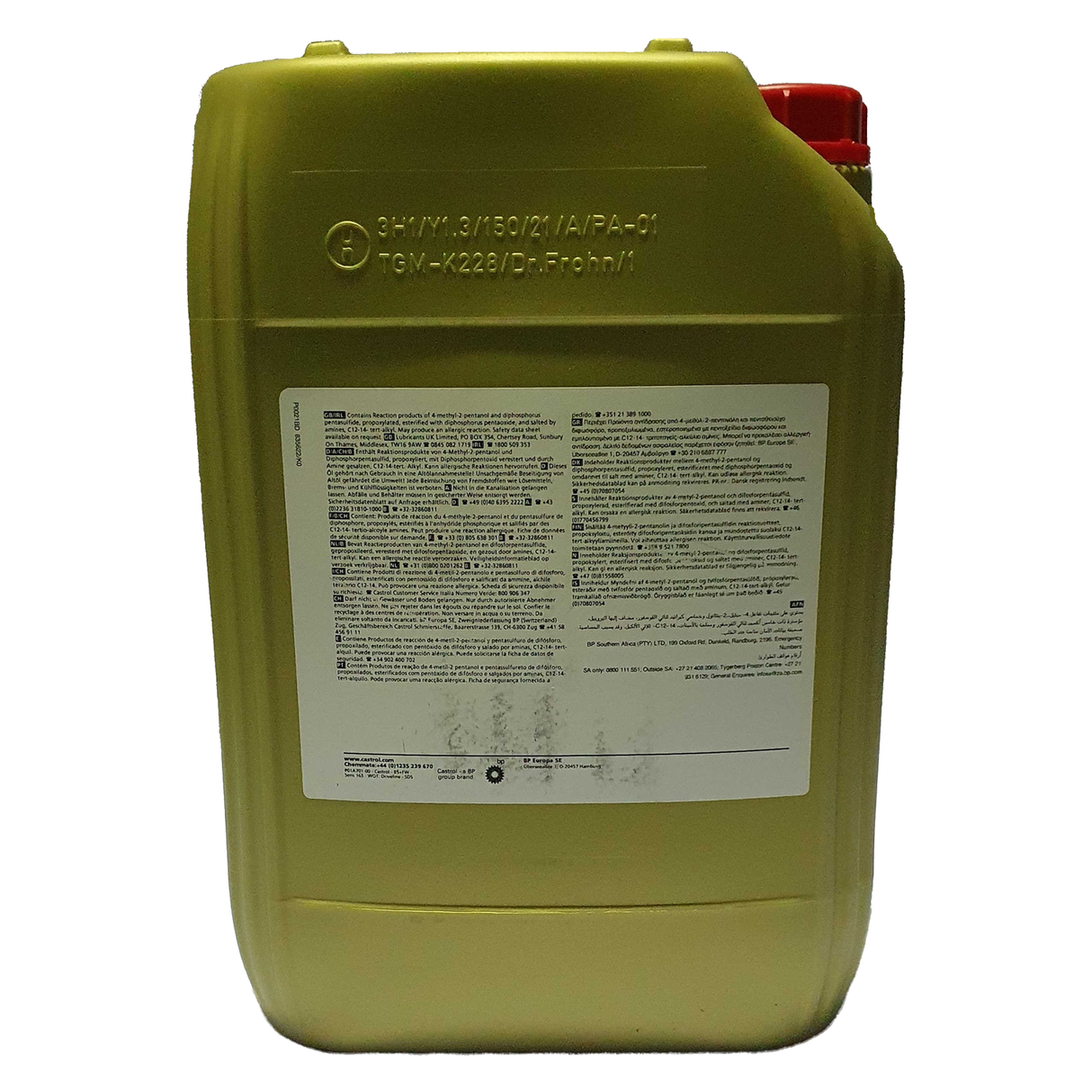 Castrol TRANSMAX Manual Transaxle 75W-90 20 Liter