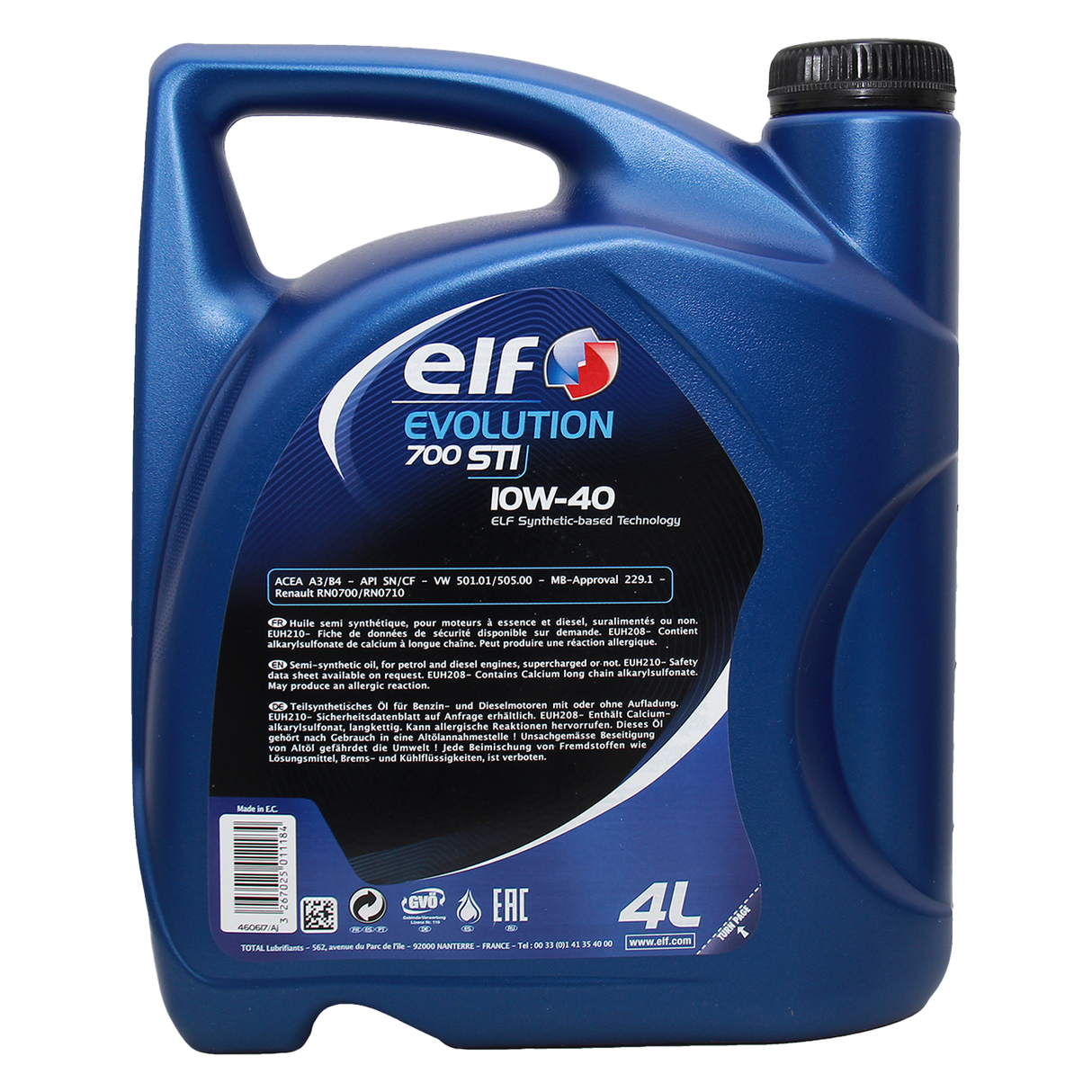 Elf Evolution 700 STI 10W-40 4 Liter