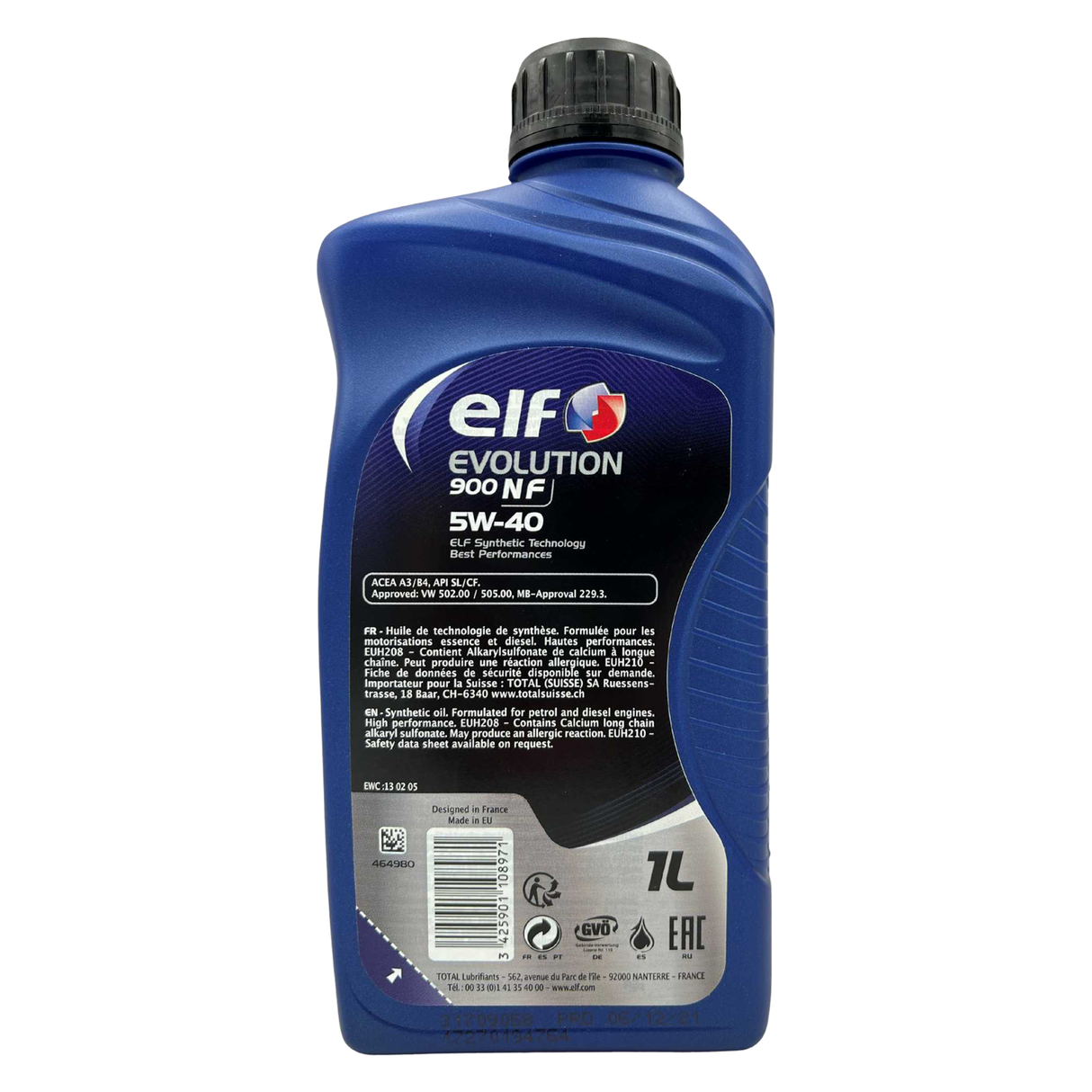 Elf Evolution 900 NF 5W-40 1 Liter