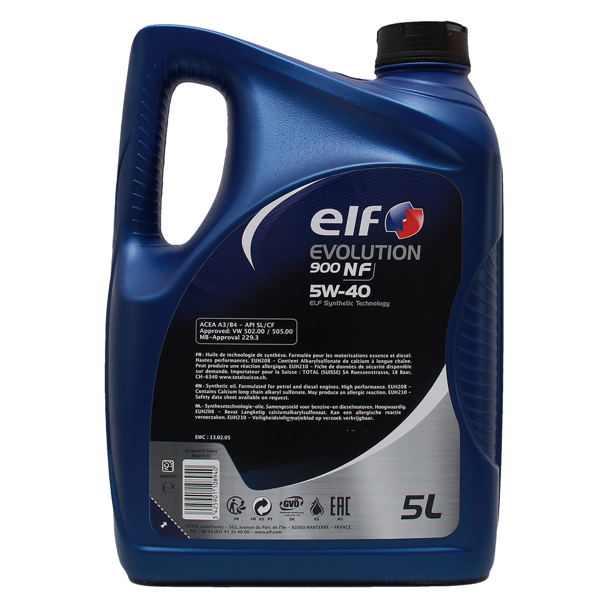 Elf Evolution 900 NF 5W-40 5 Liter