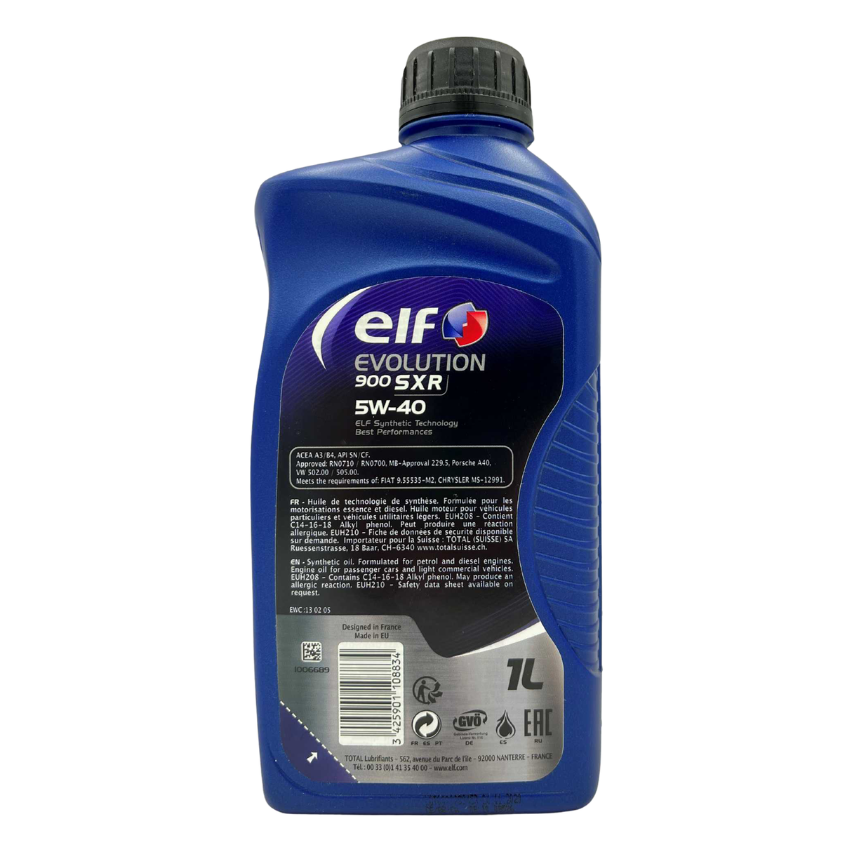 Elf Evolution 900 SXR 5W-40 1 Liter