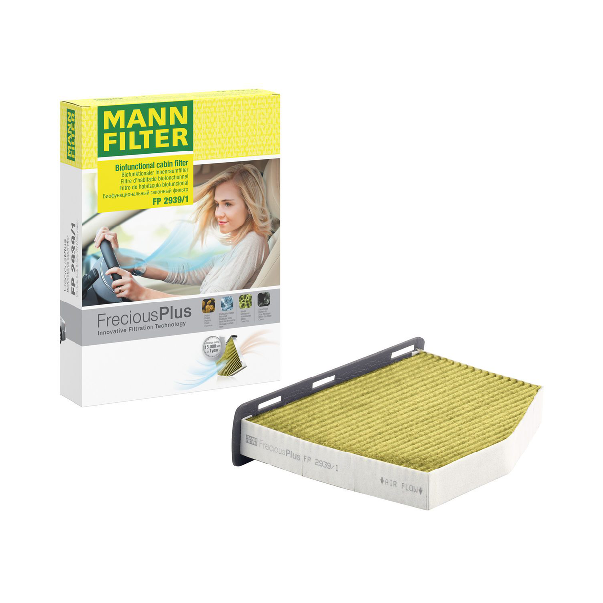 Mann-Filter Inspektions-Filterset SEAT SKODA VW GOLF PASSAT TIGUAN 1.8 2.0 TSI