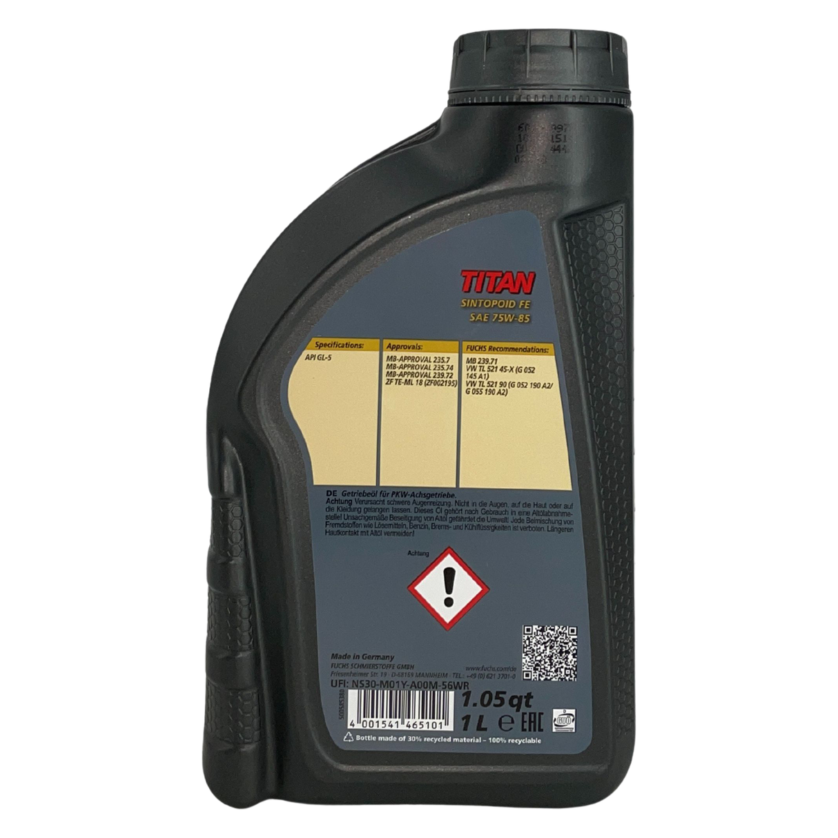 Fuchs Titan Sintopoid FE 75W-85 1 Liter
