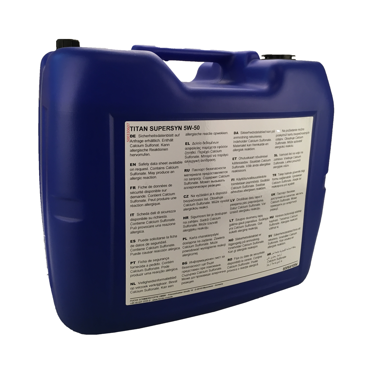 Fuchs Titan Supersyn 5W-50 20 Liter