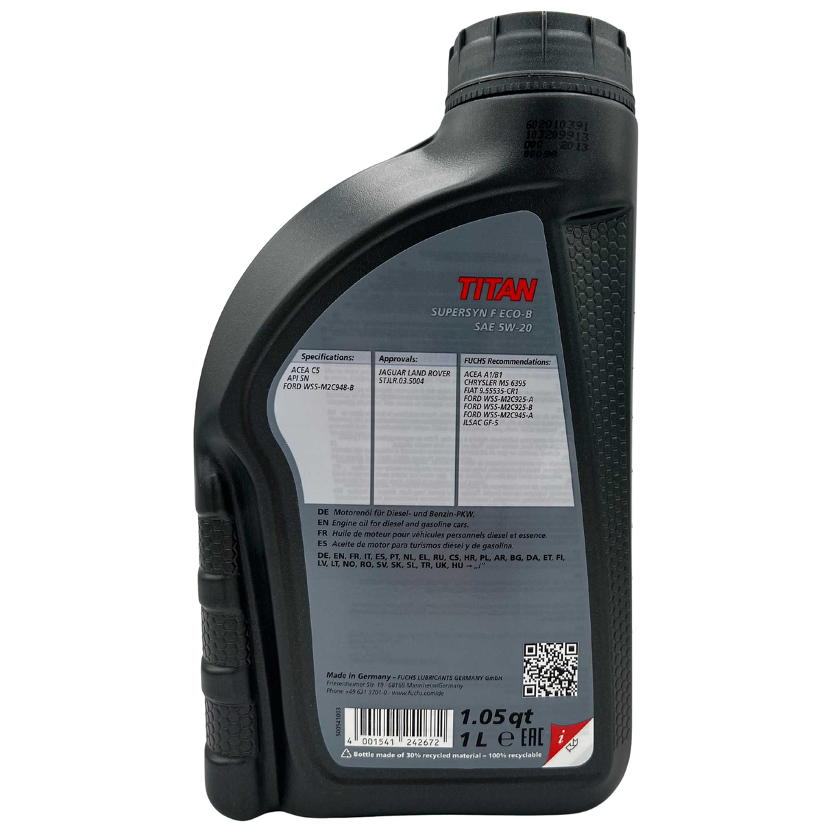 Fuchs Titan Supersyn F ECO-B 5W-20 1 Liter