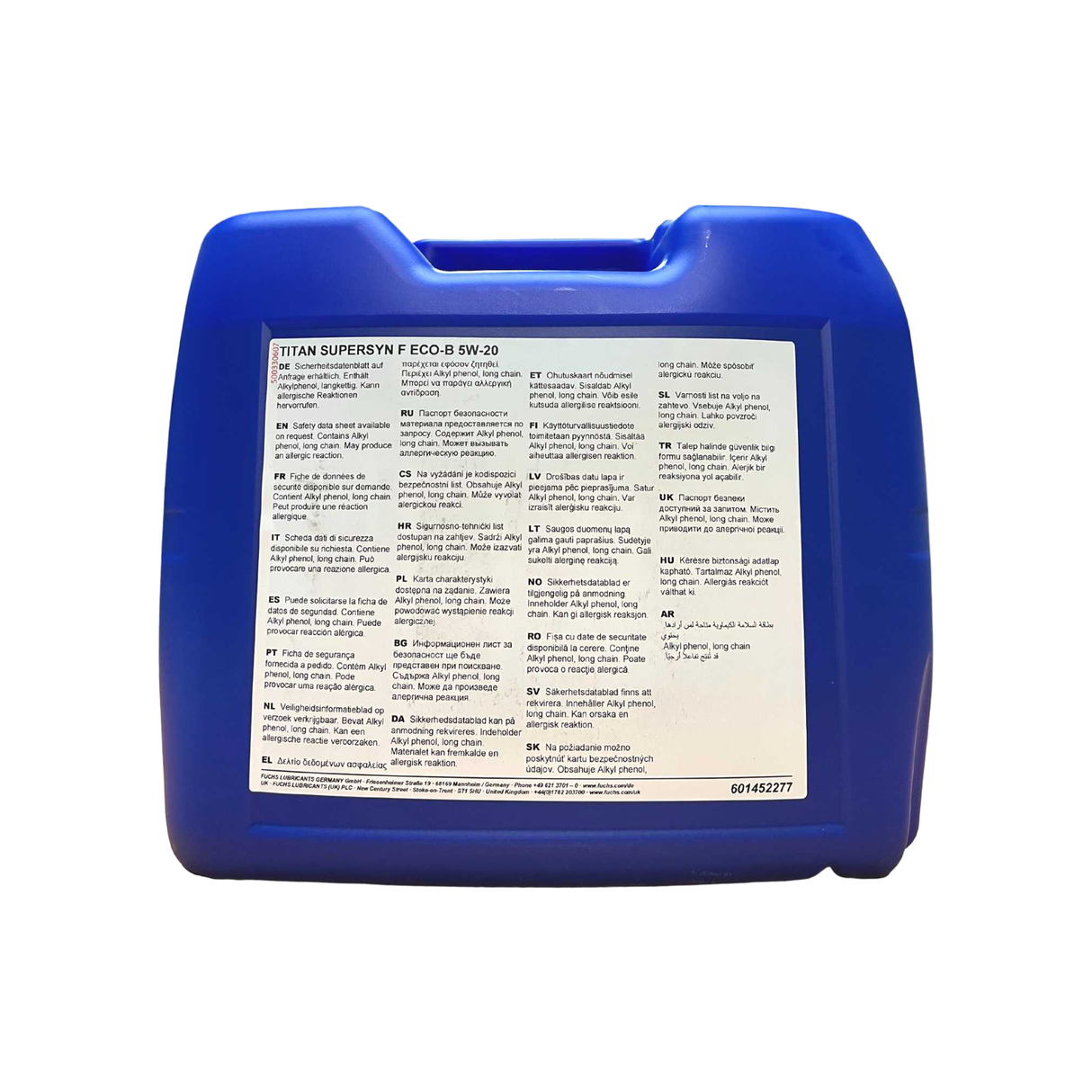 Fuchs Titan Supersyn F ECO-B 5W-20 20 Liter