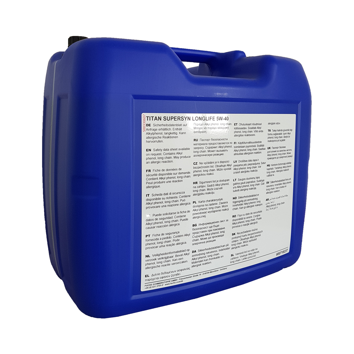 Fuchs Titan Supersyn Longlife 5W-40 20 Liter