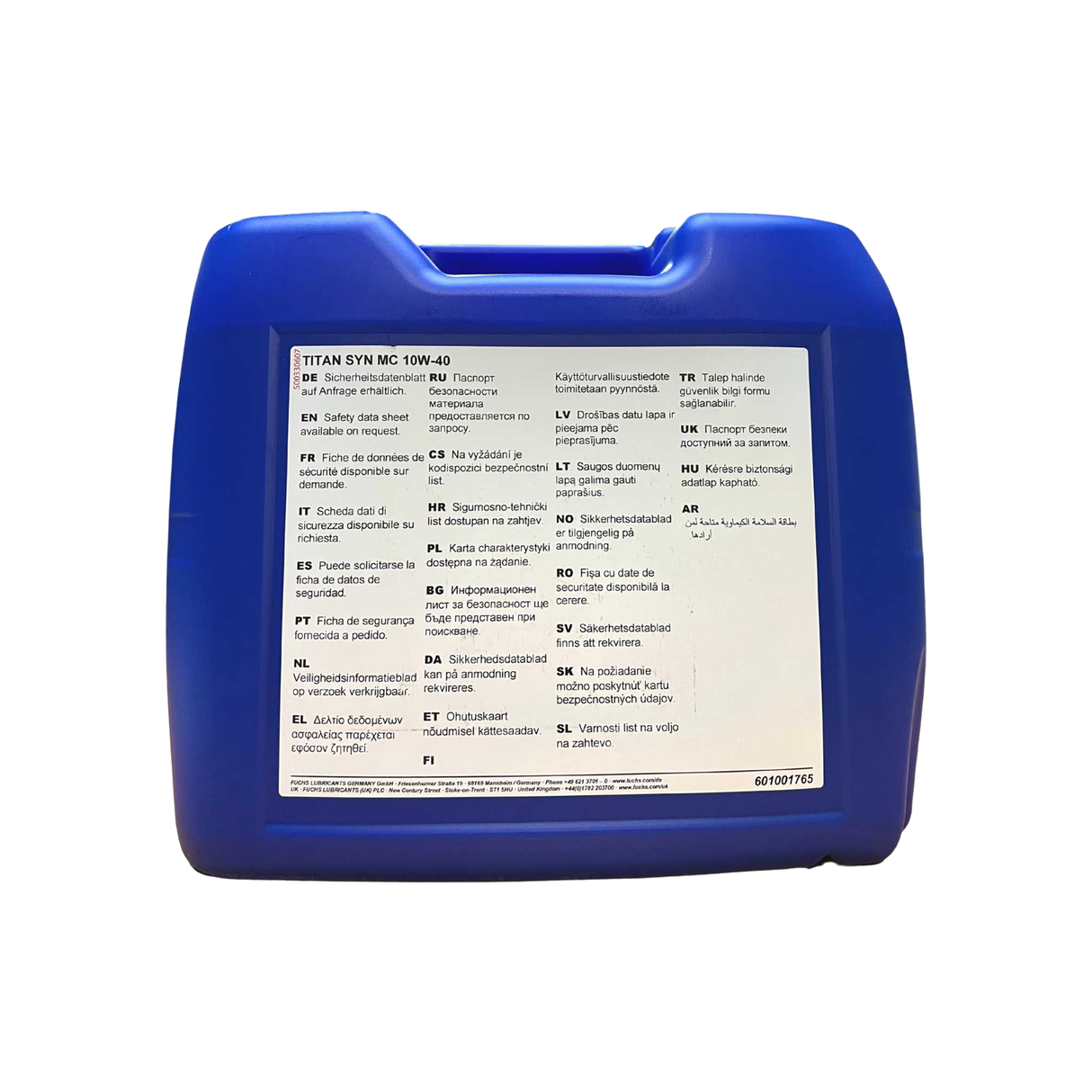 Fuchs Titan Syn MC 10W-40 20 Liter