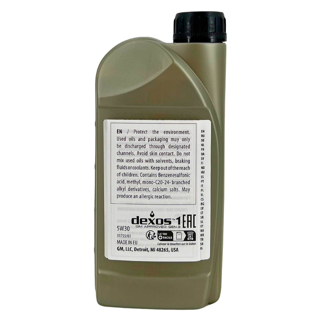 GM Dexos 1 GEN 3 5W-30 1 Liter