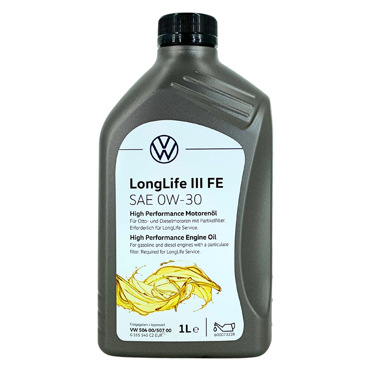 6L ORIGINAL VW 0W30 Motoröl + Ölfilter GOLF 7 8 PASSAT TIGUAN TOURAN 1.8/2.0 TSI