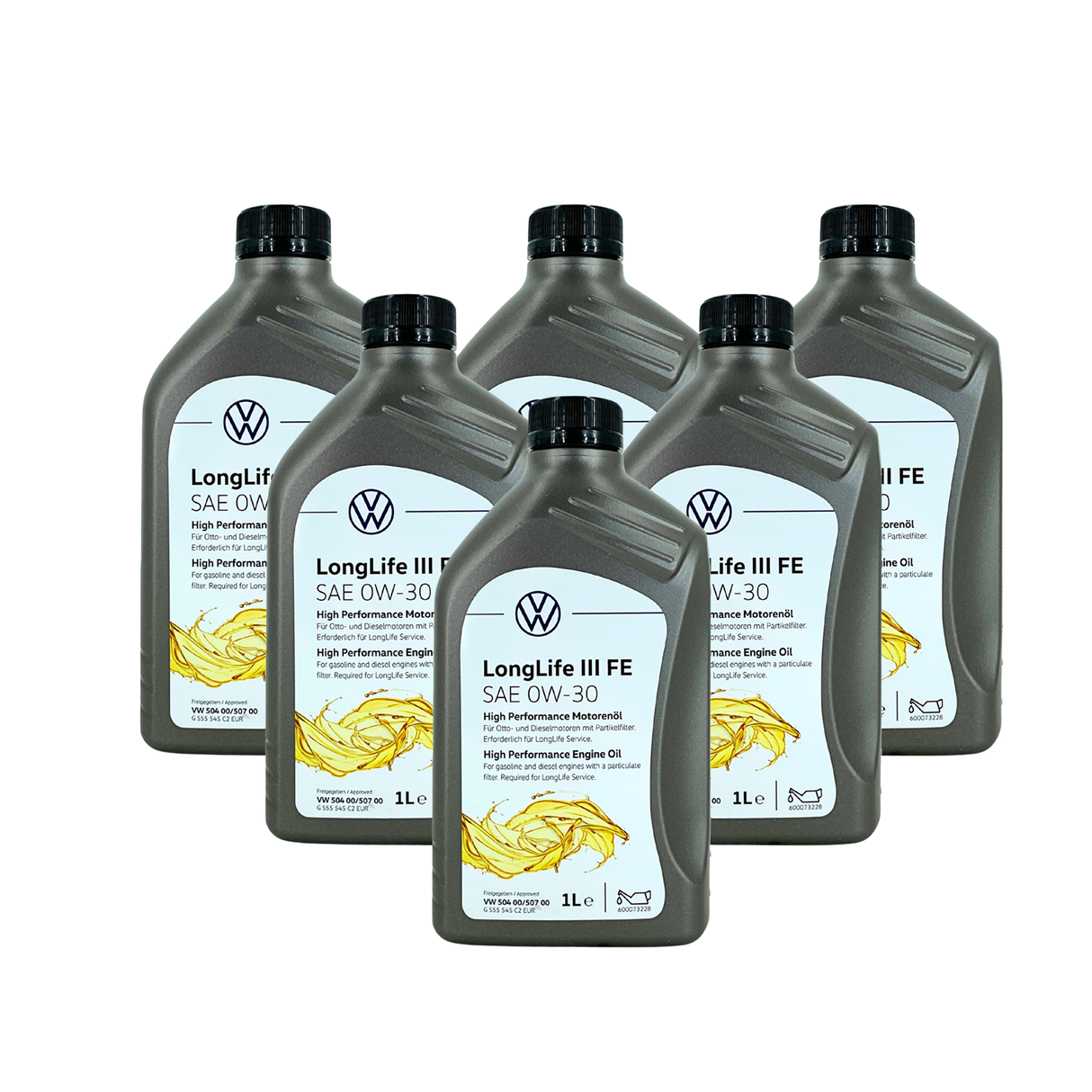MANN ÖLFILTER + 0W-30 MOTORÖL passend für VW GOLF 7 PASSAT AUDI A3 A4 A5 A6 Q3