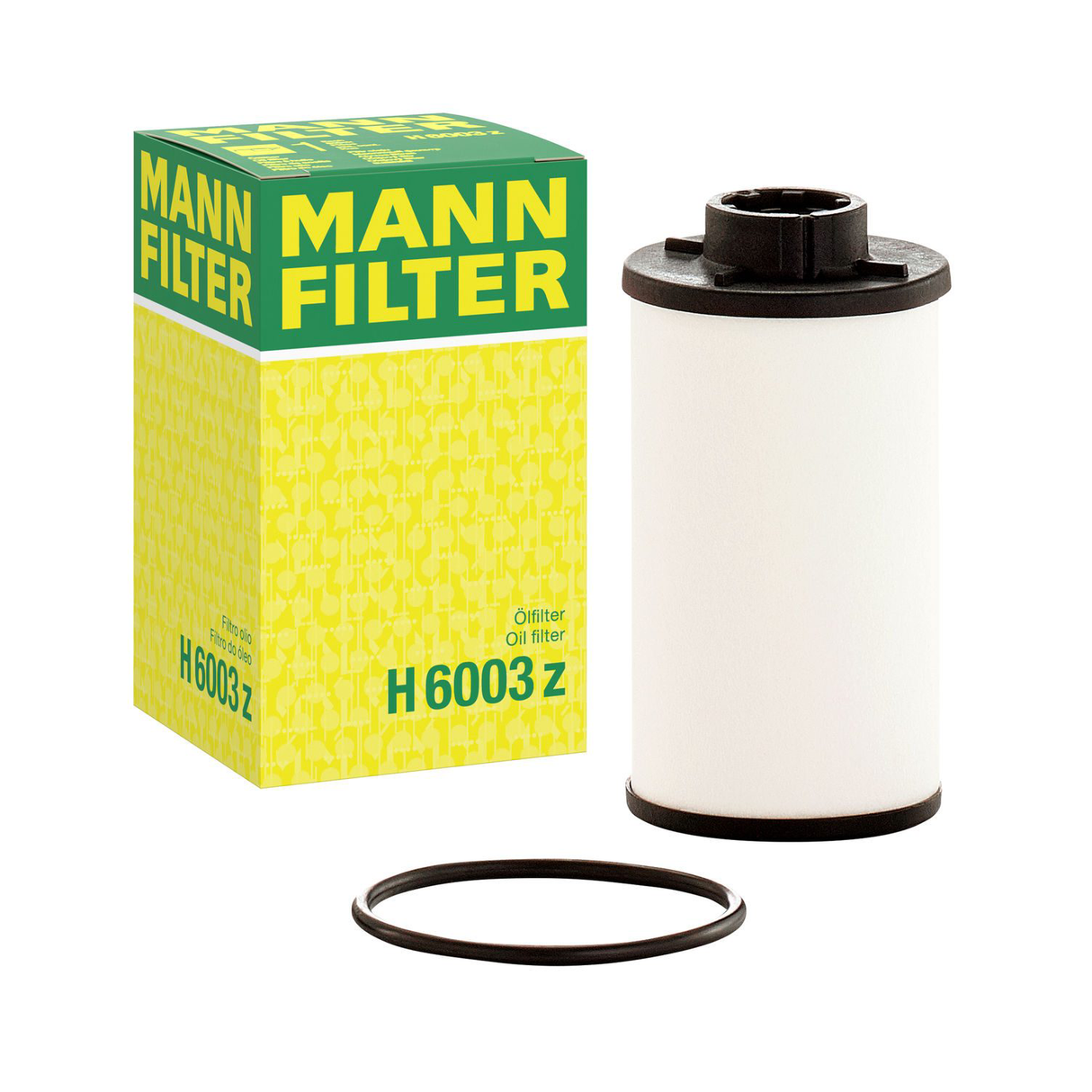 MANN GETRIEBE-ÖLFILTER + 6L Castrol Transmax Dual MV für AUDI 6-Gang DSG DQ250
