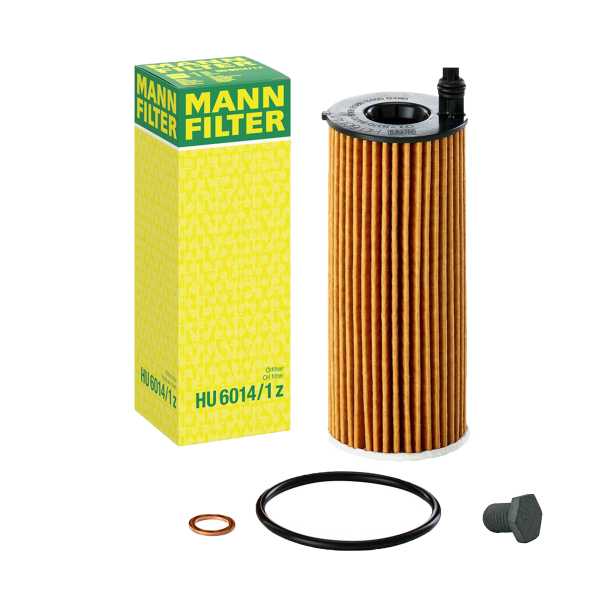 Mann Ölfilter HU 6014/1 z + Ölablassschraube