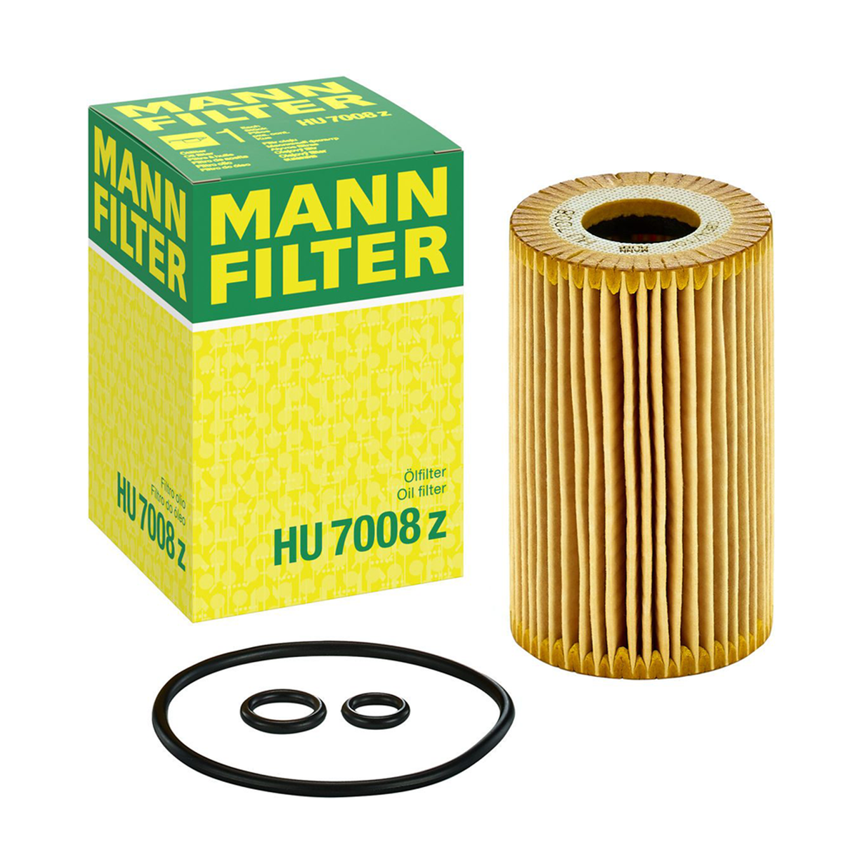 5L Castrol EDGE 5W-30 LL Mann Filter HU 7008Z für Audi VW Golf V VI Passat