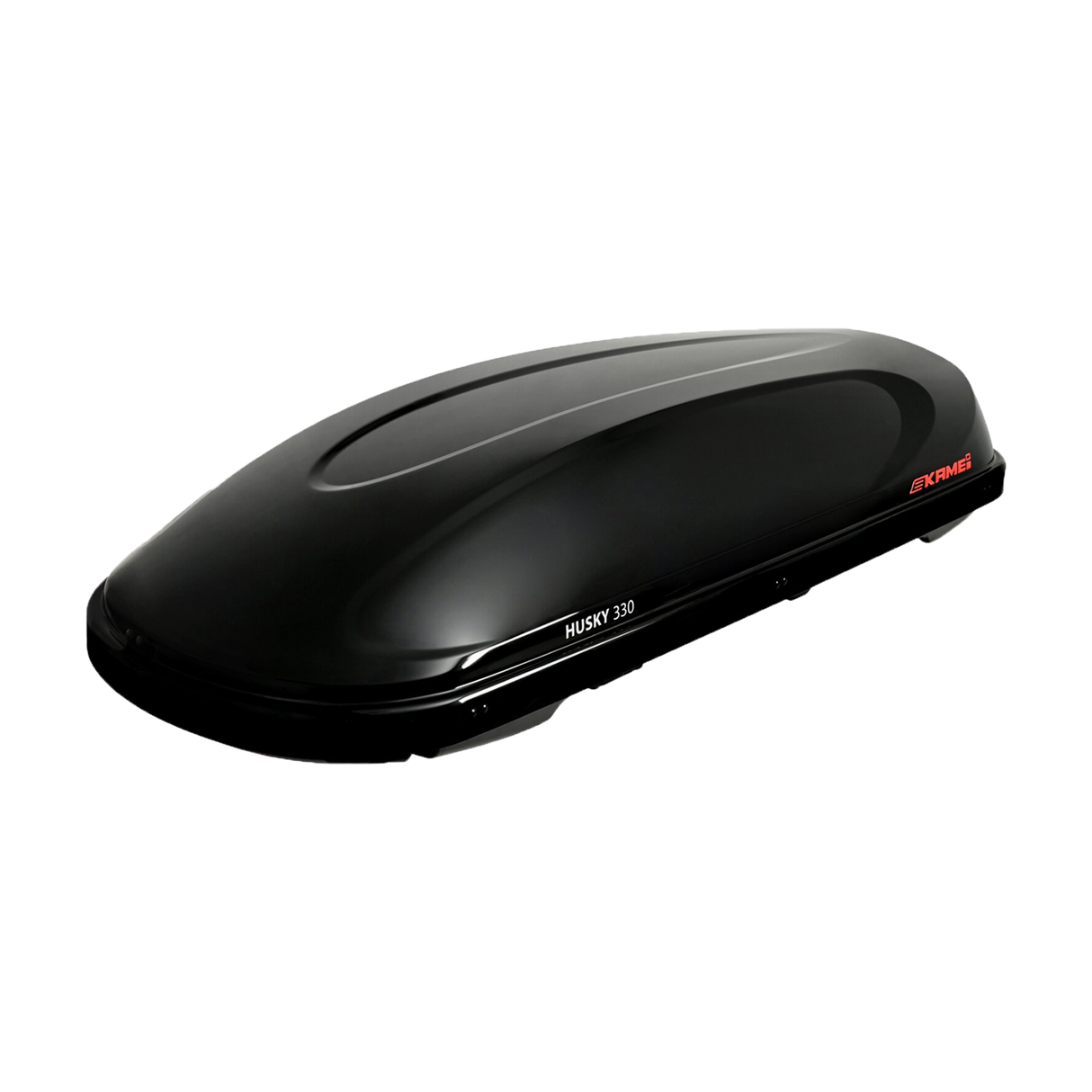 Kamei Dachbox Husky 330 schwarz hochglänzend - rechtsöffnend 08144621