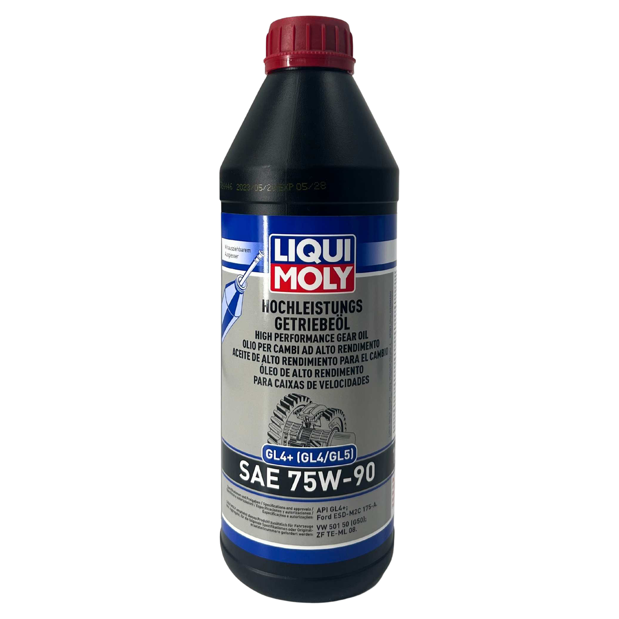 Liqui Moly Hochleistungs-Getriebeöl (GL4+) SAE 75W-90 1 Liter
