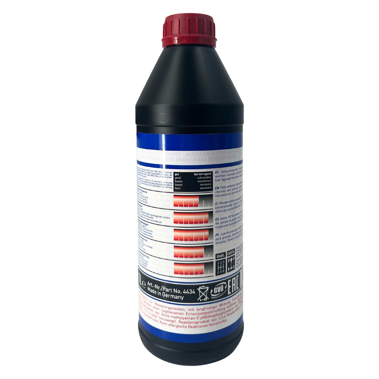 Liqui Moly Hochleistungs-Getriebeöl (GL4+) SAE 75W-90 1 Liter