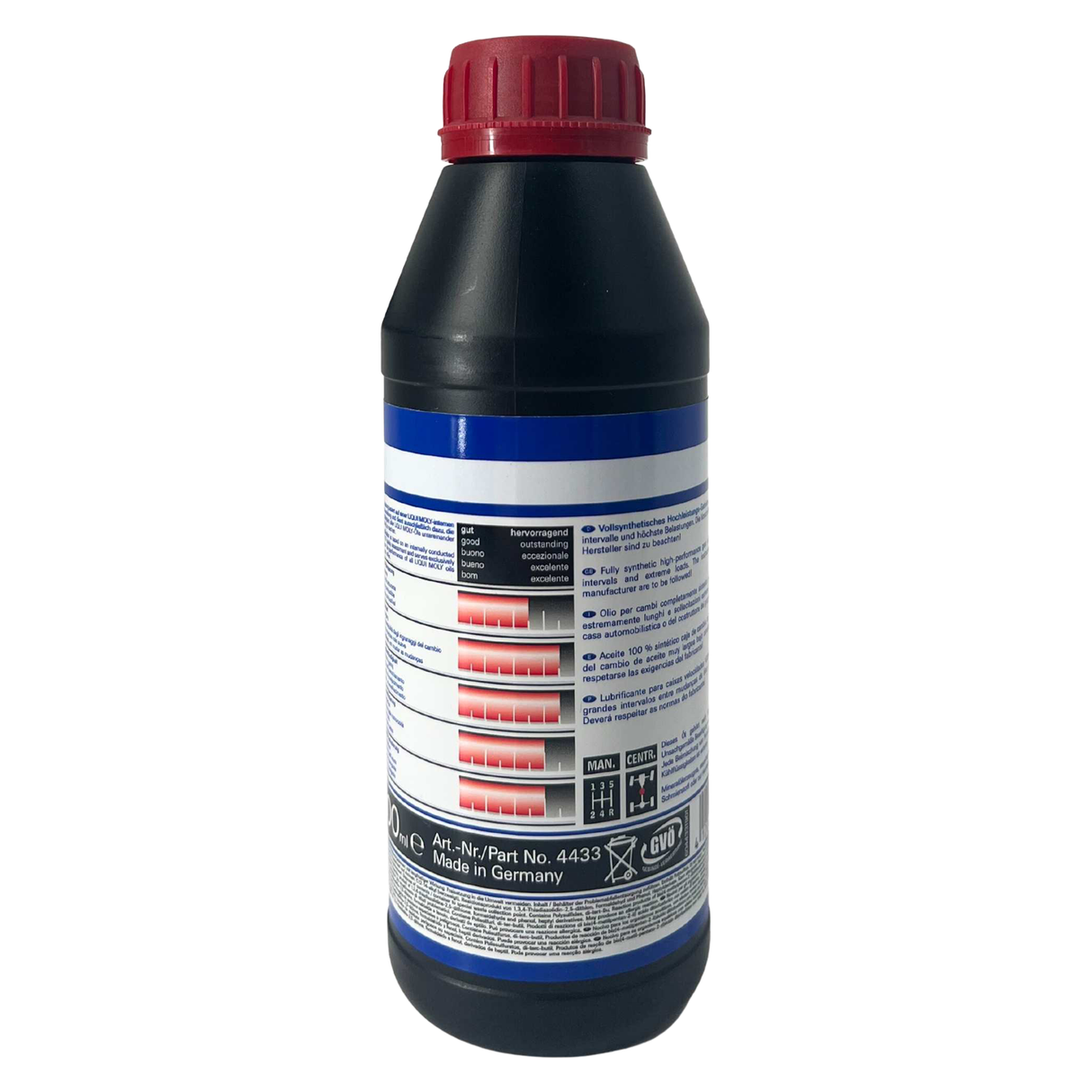 Liqui Moly Hochleistungs-Getriebeöl (GL4+) SAE 75W-90 500 ML