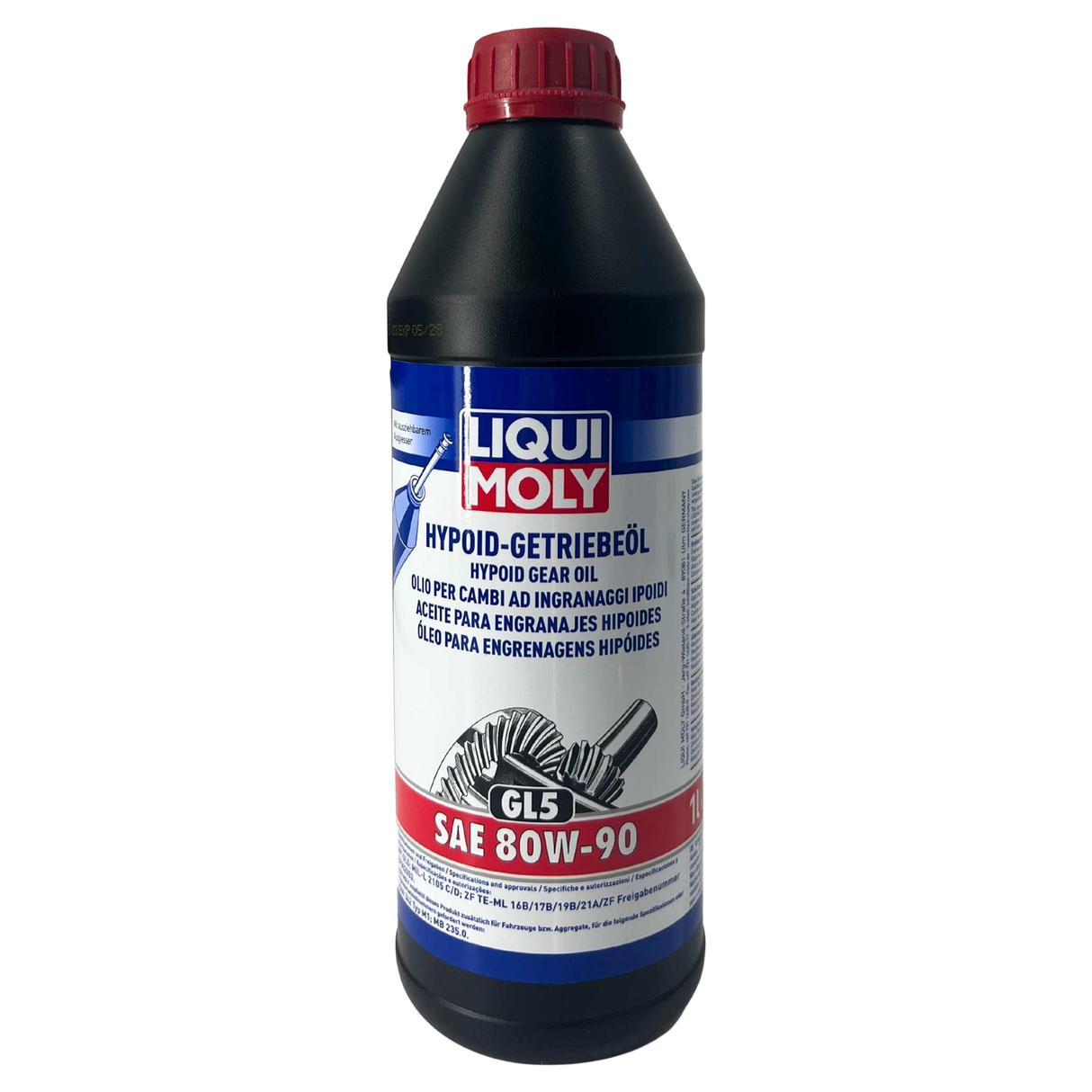 Liqui Moly Hypoid-Getriebeöl (GL5) SAE 80W-90 1 Liter
