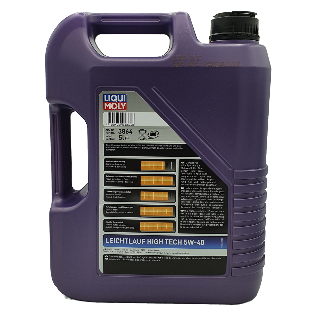 Liqui Moly Leichtlauf High Tech 5W-40 5 Liter