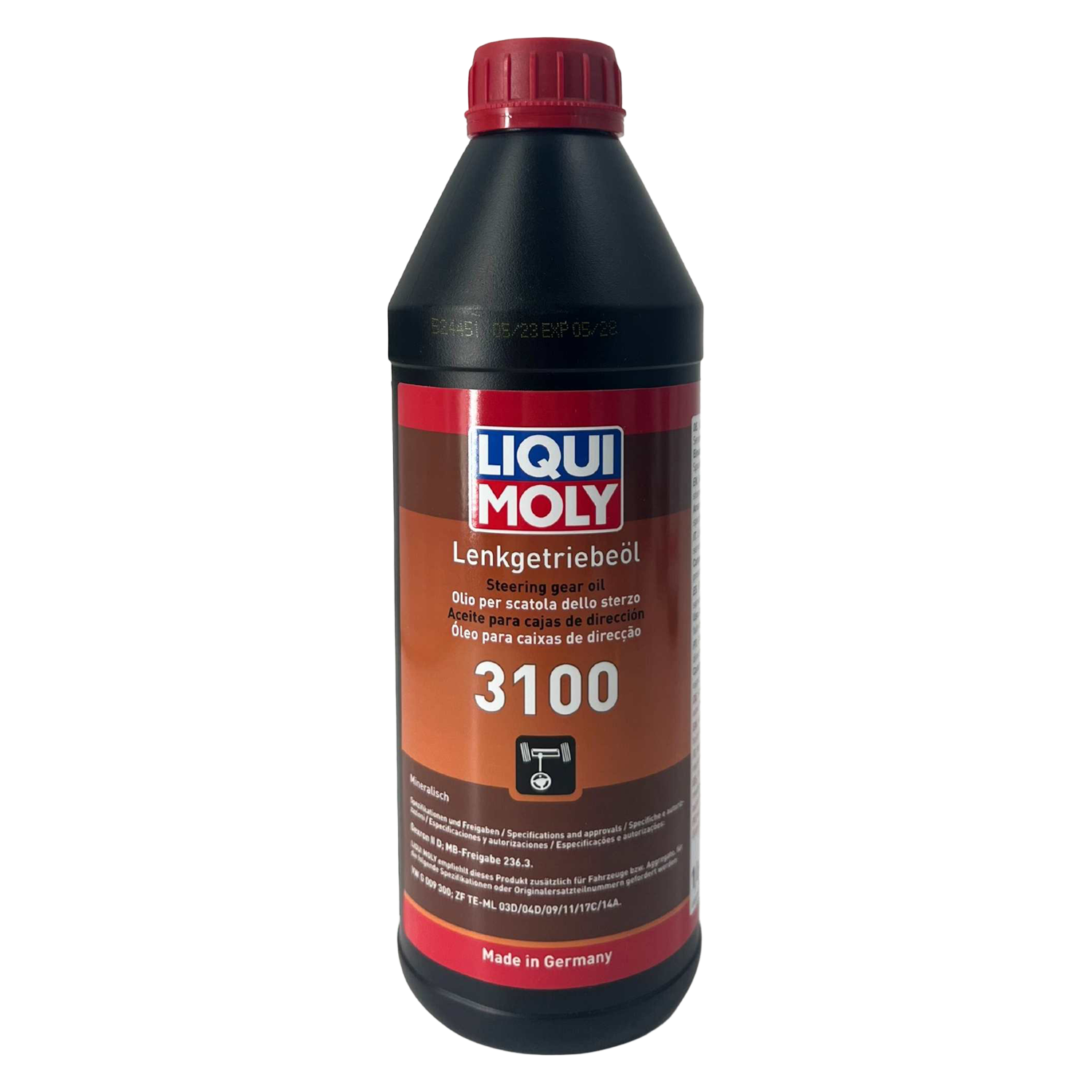 Liqui Moly Zentralhydrauliköl LIQUI MOLY Servolenkungsöl Lenkgetriebeöl 3100 1145 1 Liter Dose Dexron II D Öl