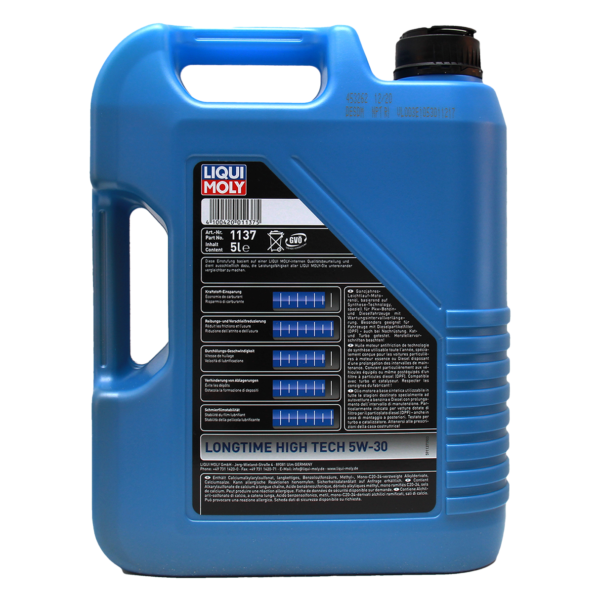 Liqui Moly Longtime High Tech 5W-30 5 Liter