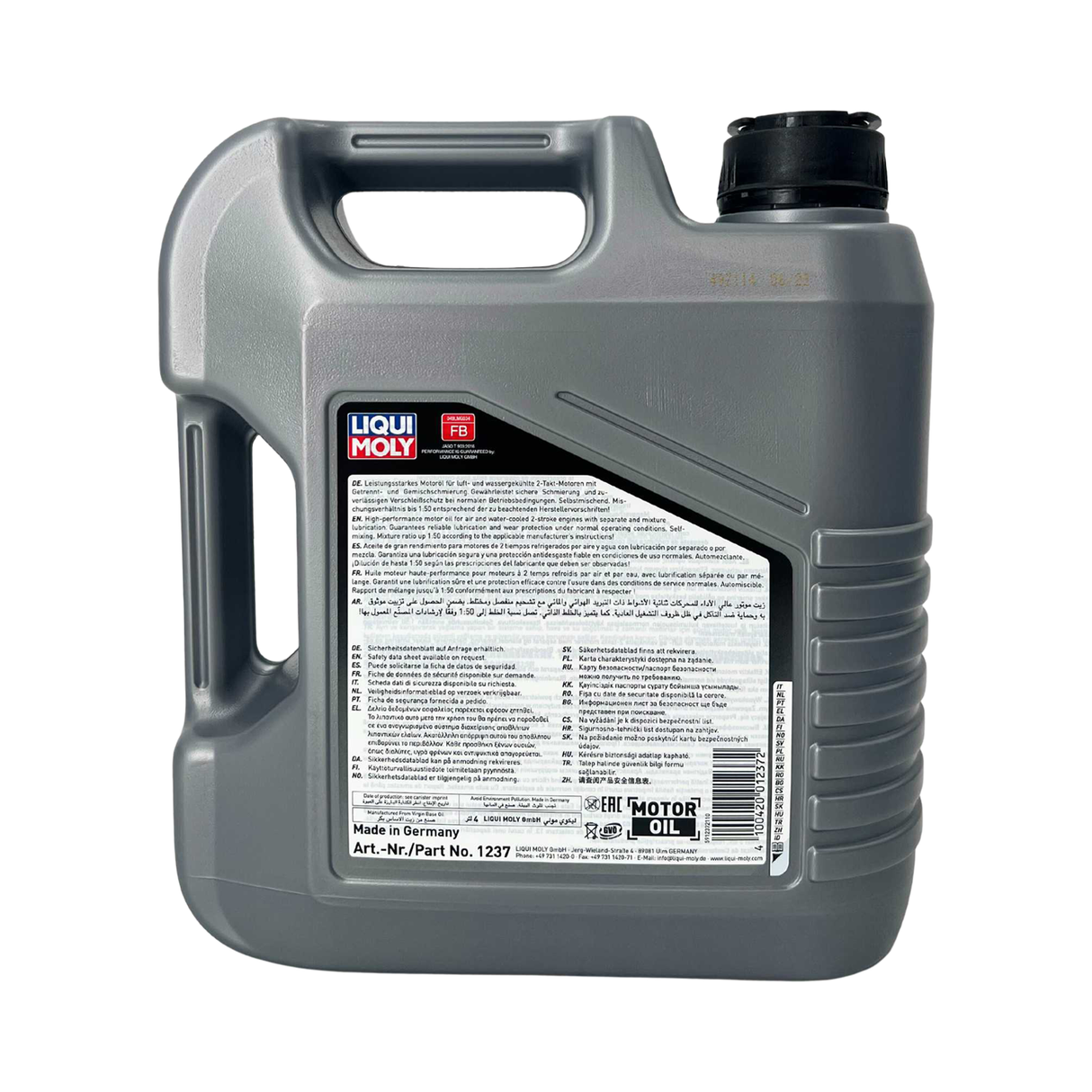 Liqui Moly Motorbike 2T Basic Scooter 4 Liter