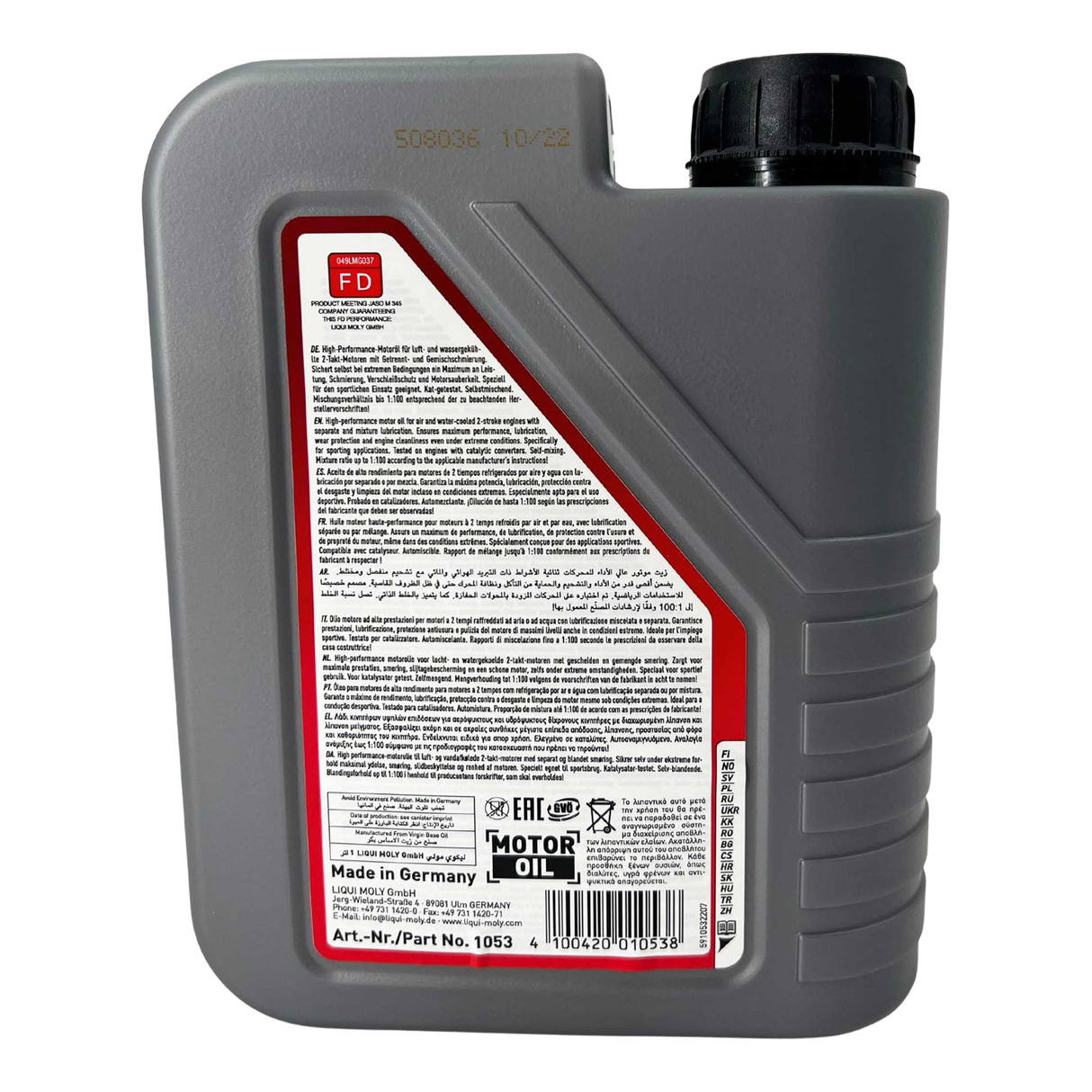 Liqui Moly Motorbike 2T Synth Scooter Race 1 Liter