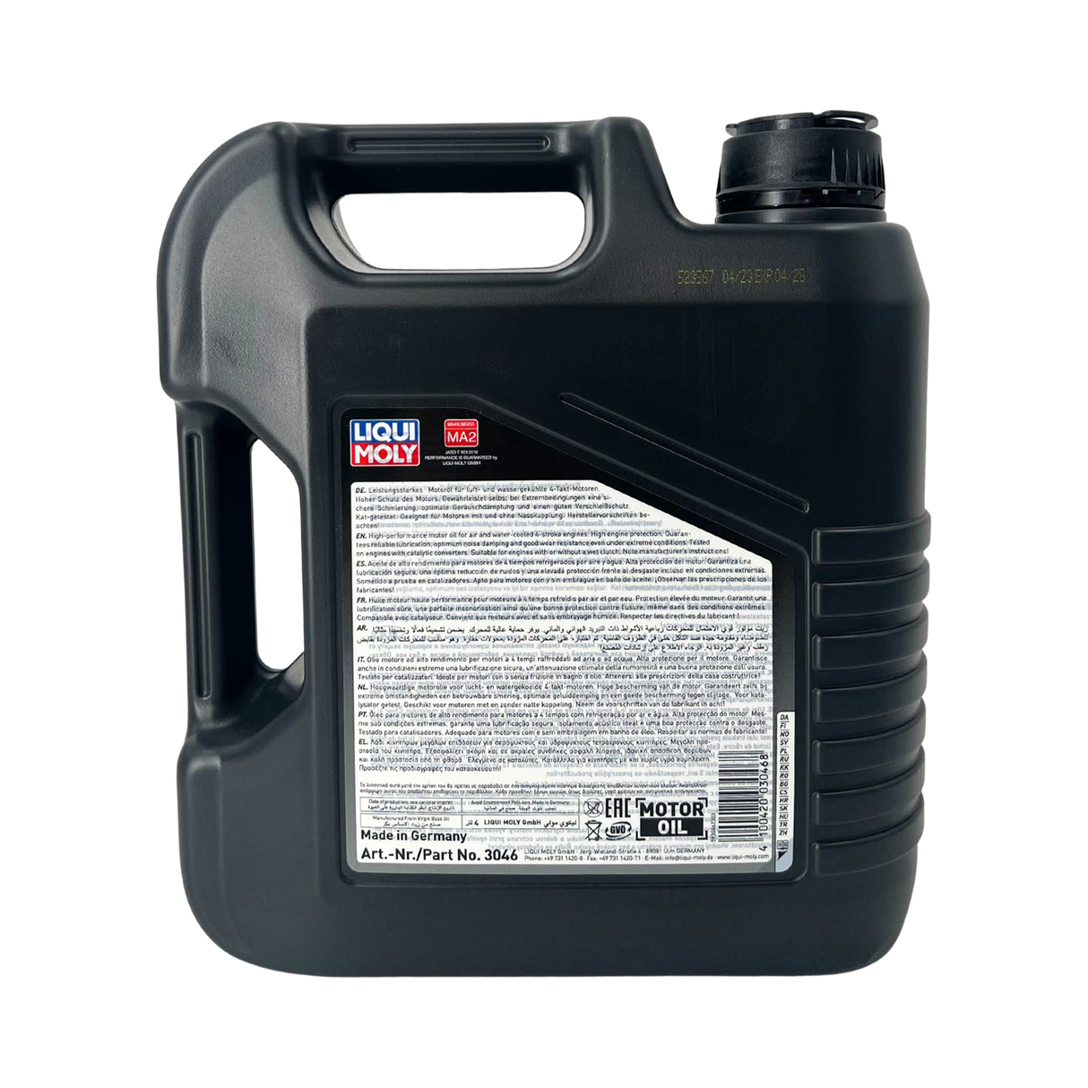 Liqui Moly Motorbike 4T Basic Street 10W-40 4 Liter