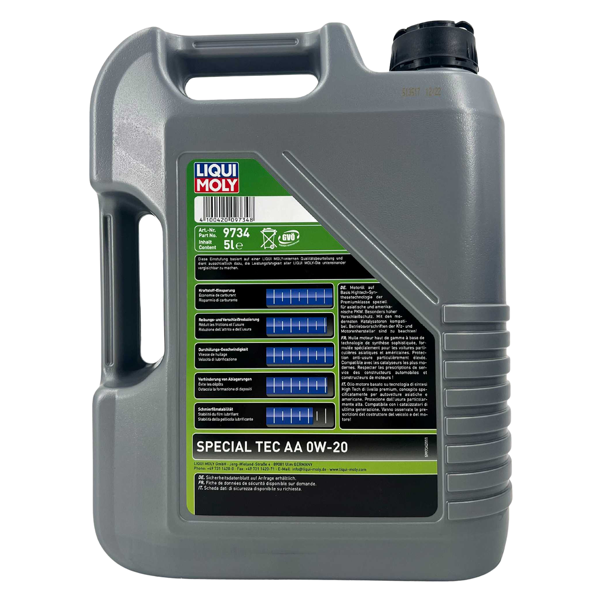 Liqui Moly Special Tec AA 0W-20 5 Liter
