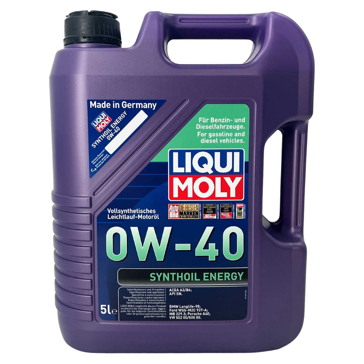Liqui Moly Synthoil Energy 0W-40 5 Liter