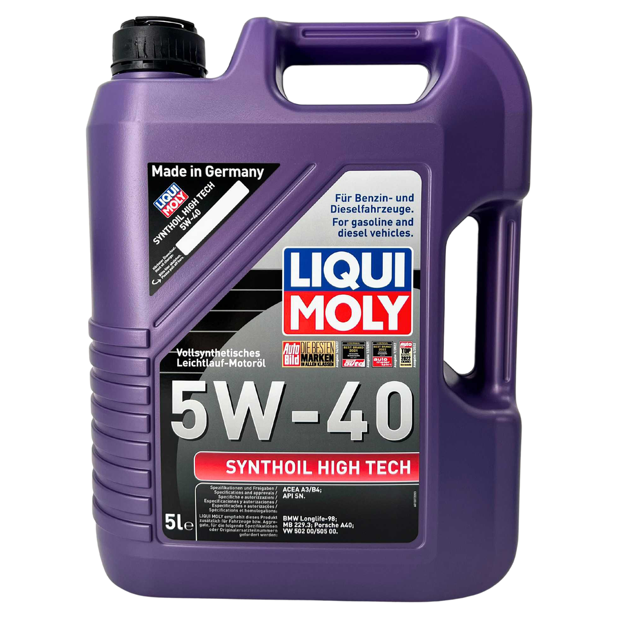 Liqui Moly Synthoil High Tech 5W-40 5 Liter
