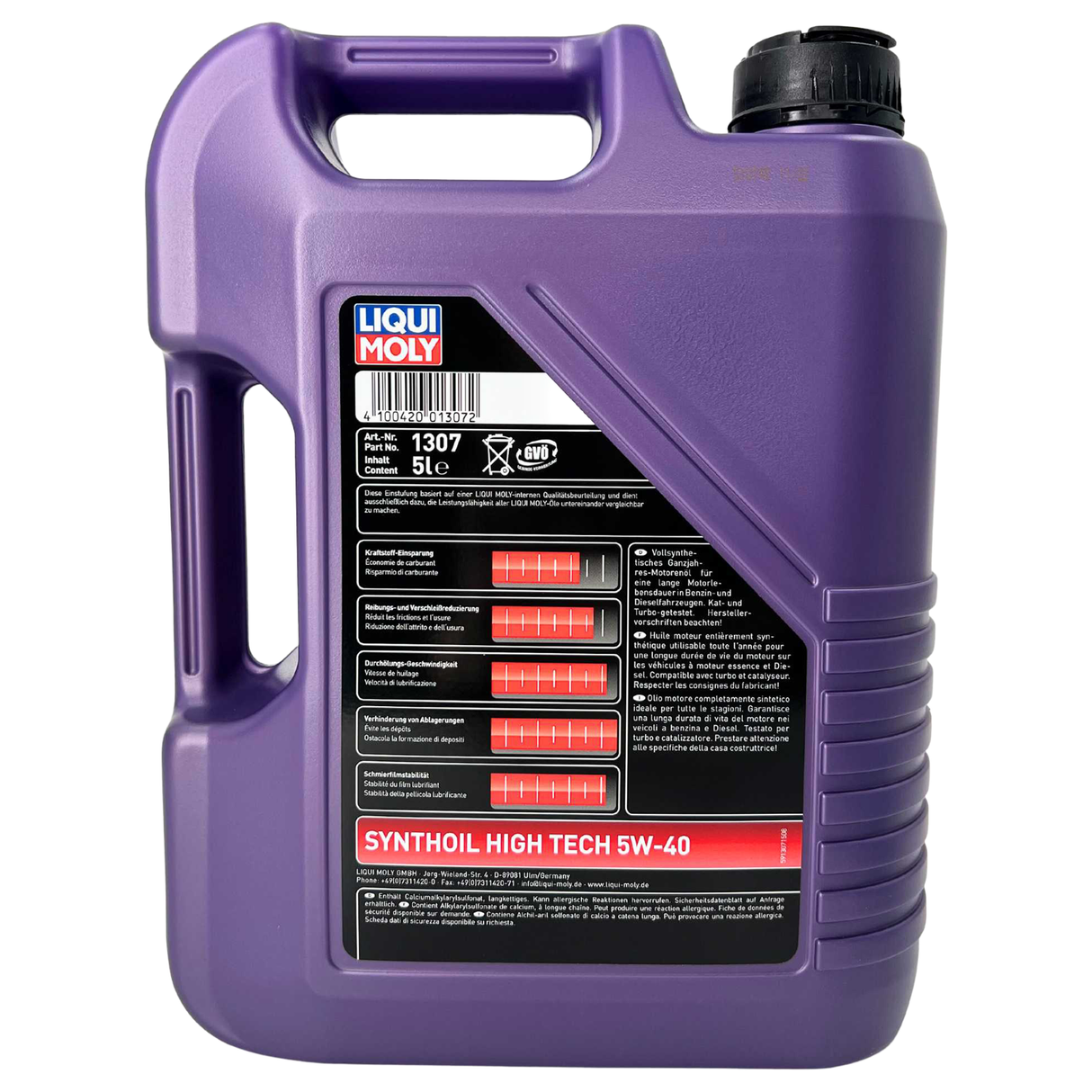 Liqui Moly Synthoil High Tech 5W-40 5 Liter