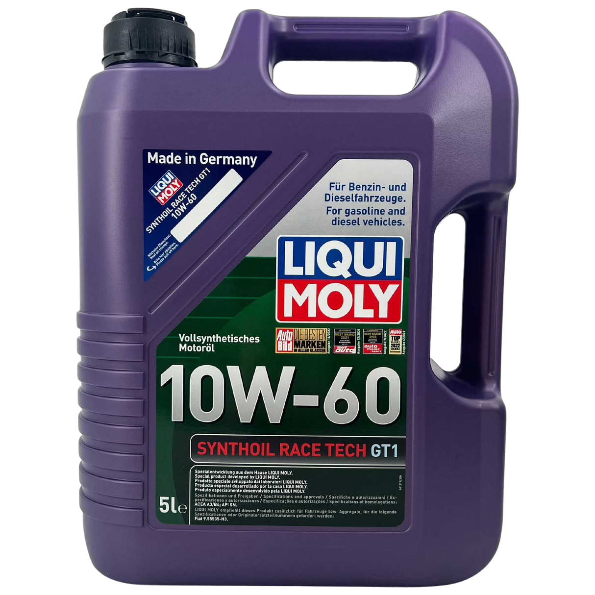 Liqui Moly Synthoil Race Tech GT1 10W-60 5 Liter