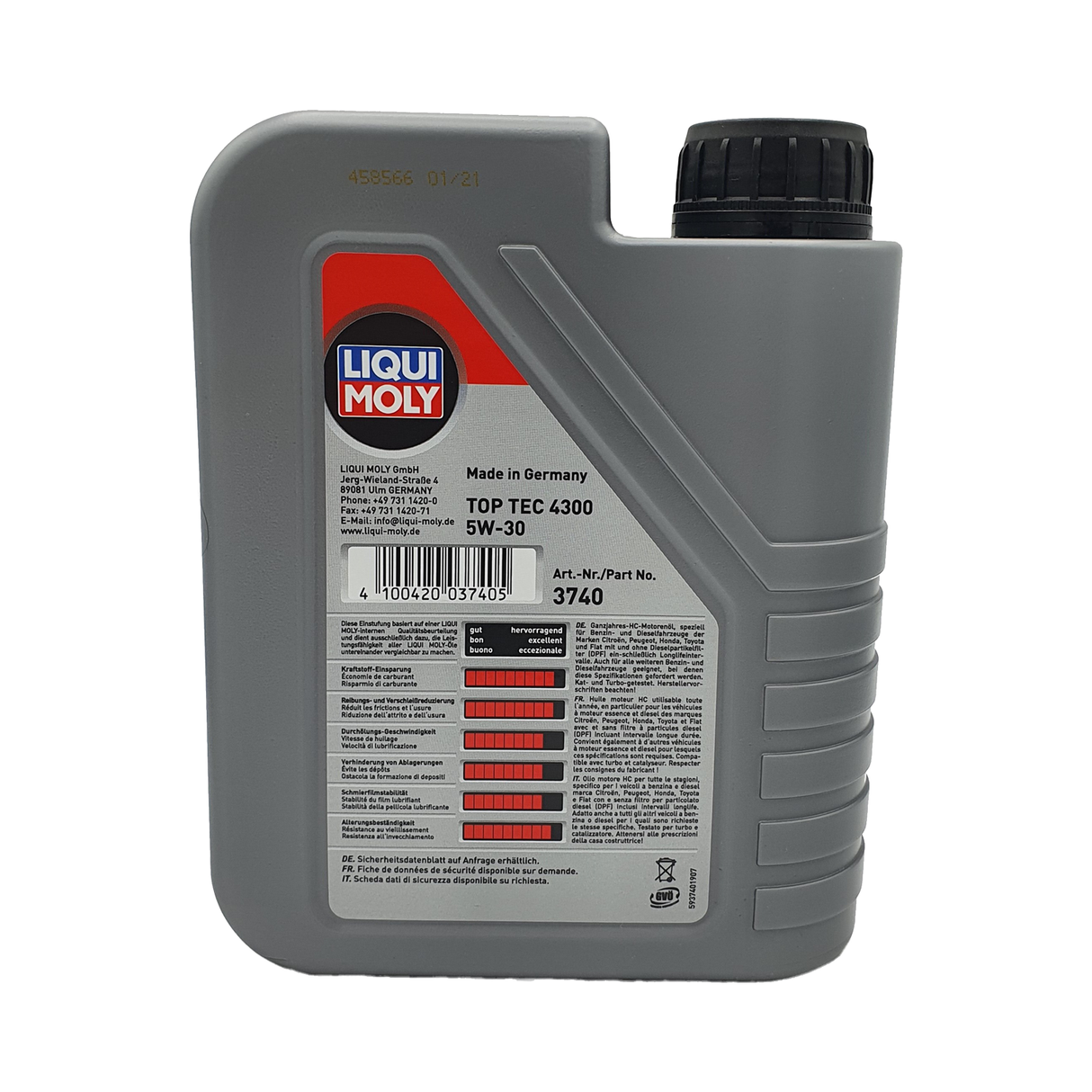 Liqui Moly Top Tec 4300 5W-30 1 Liter
