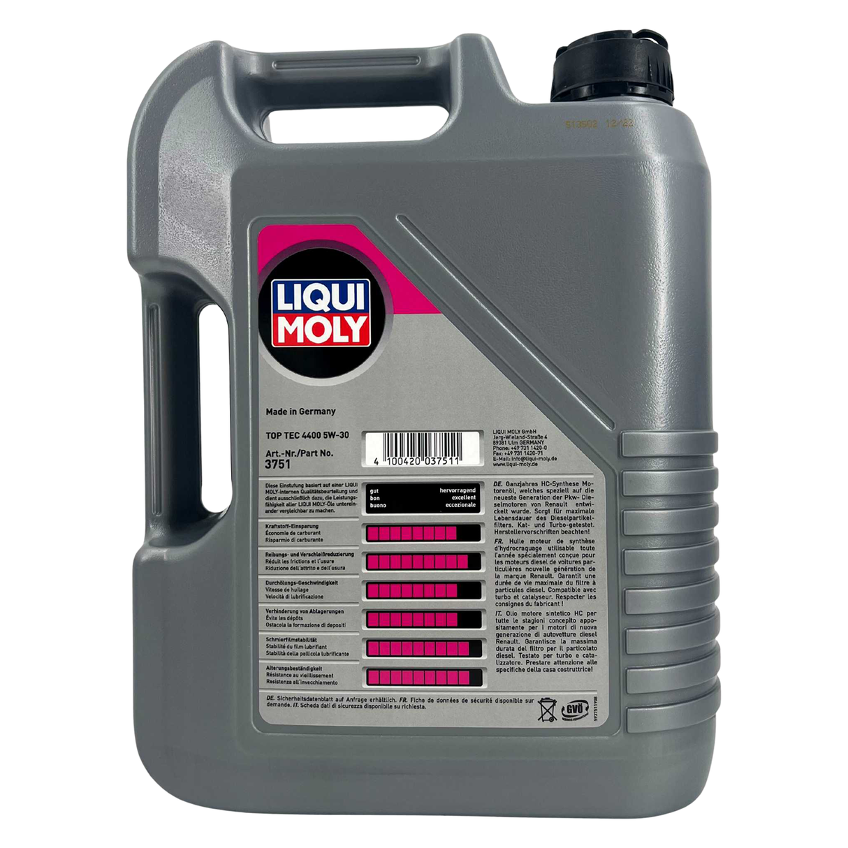 Liqui Moly Top Tec 4400 5W-30 5 Liter