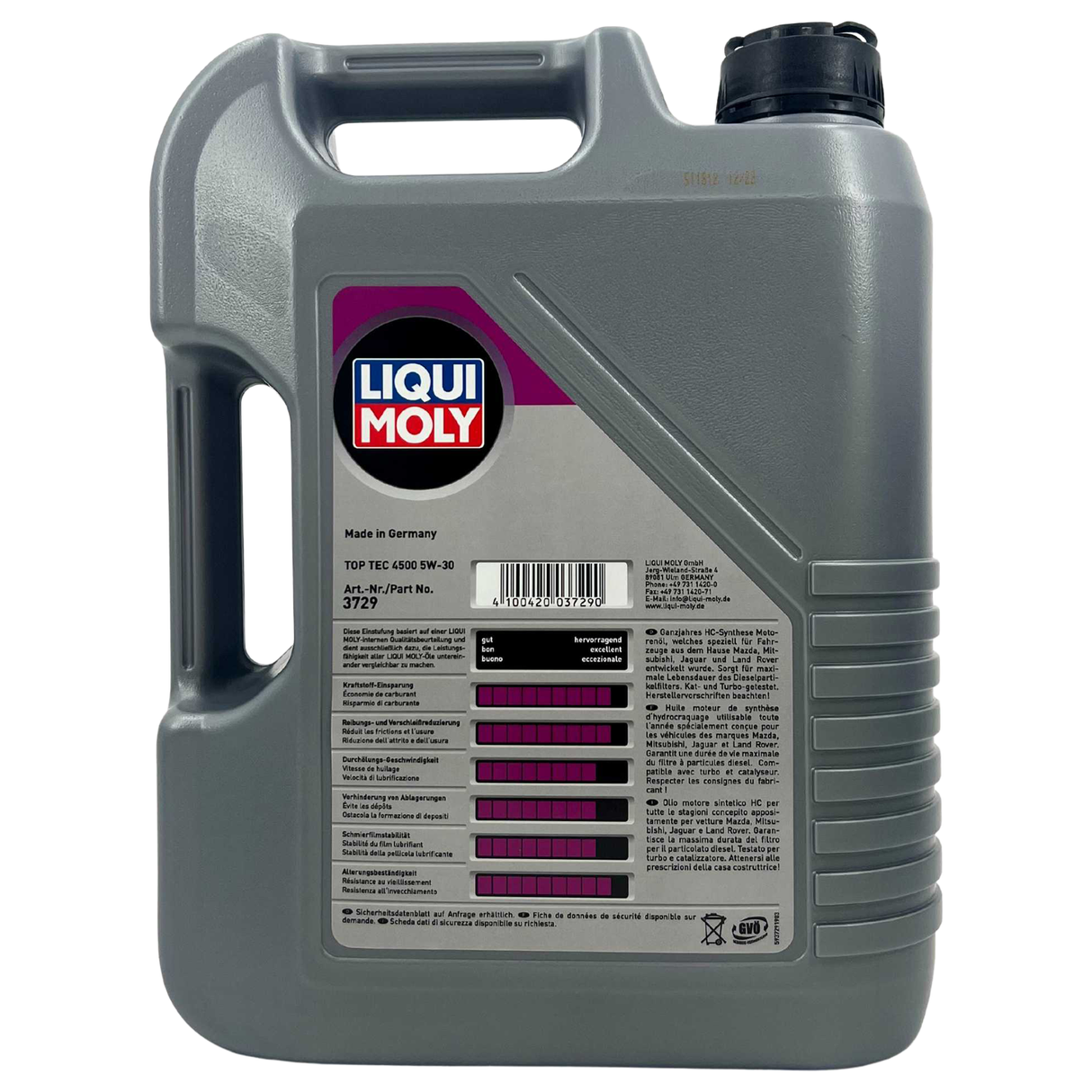 Liqui Moly Top Tec 4500 5W-30 5 Liter