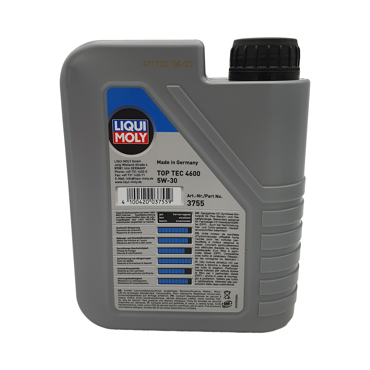 Liqui Moly Top Tec 4600 5W-30 1 Liter
