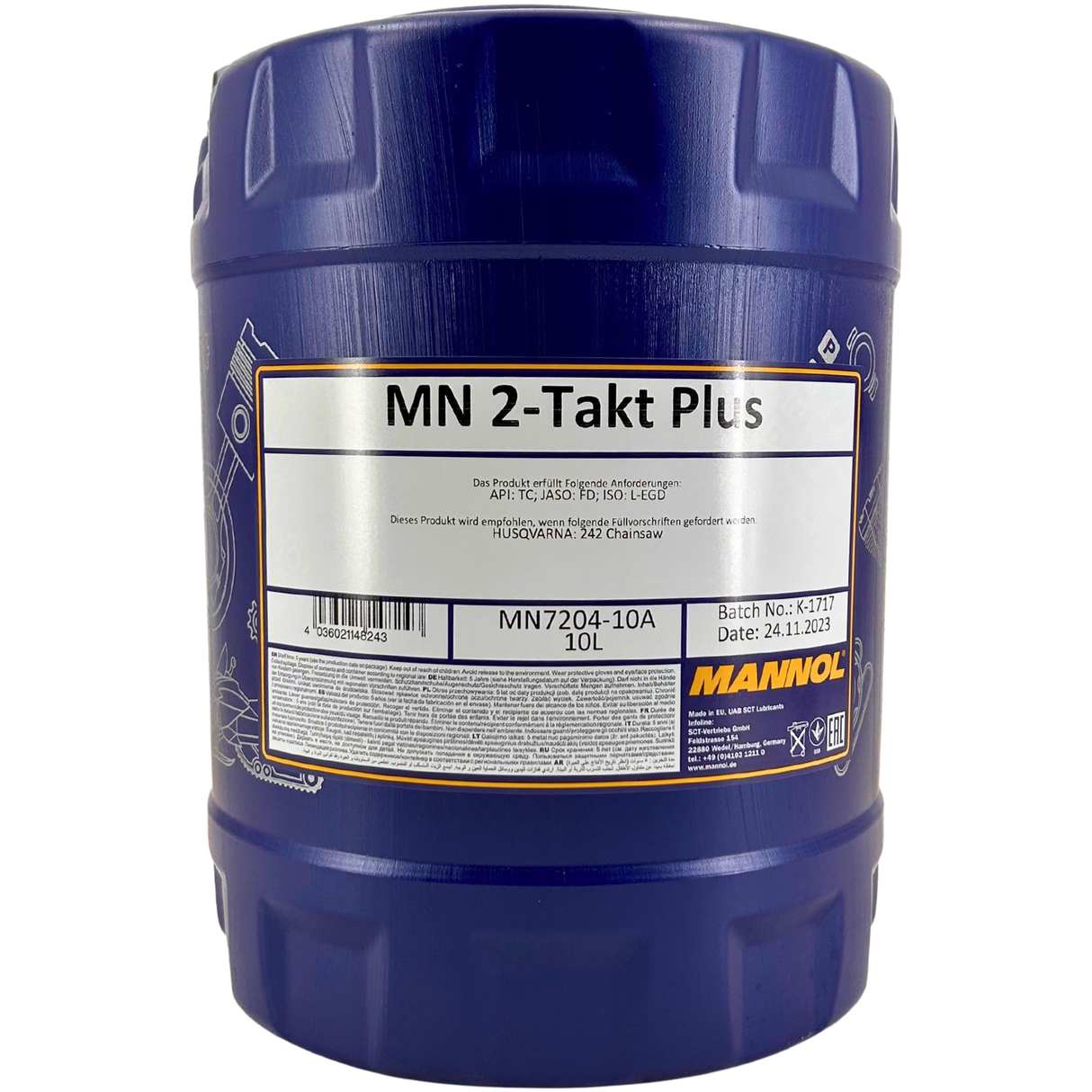 Mannol 2-Takt Plus 10 Liter