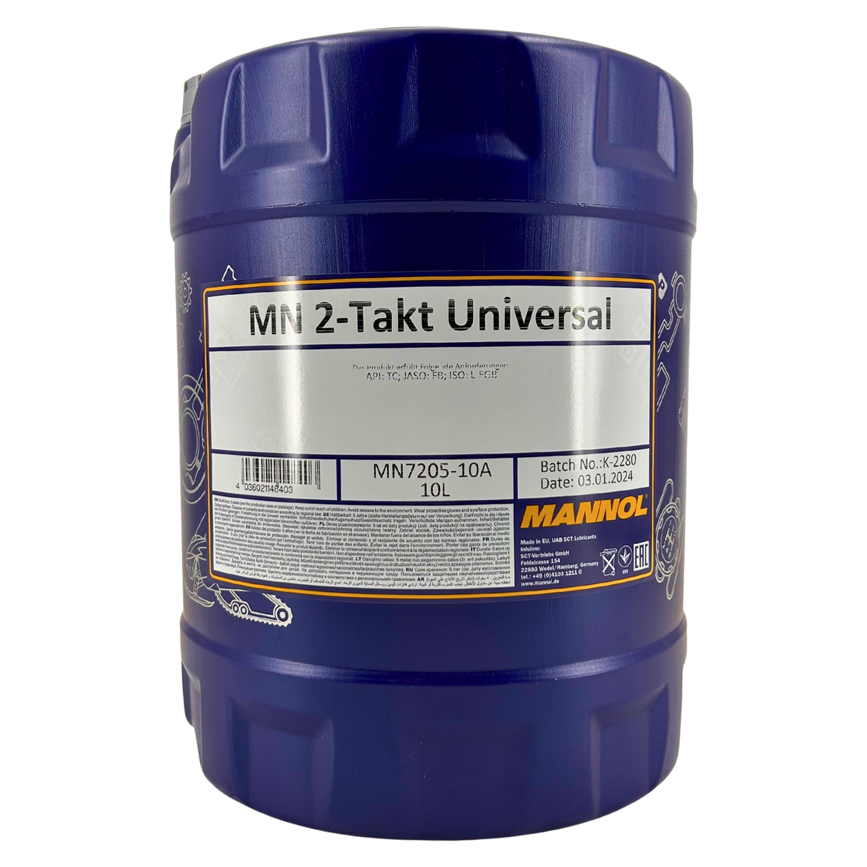Mannol 2-Takt Universal 10 Liter