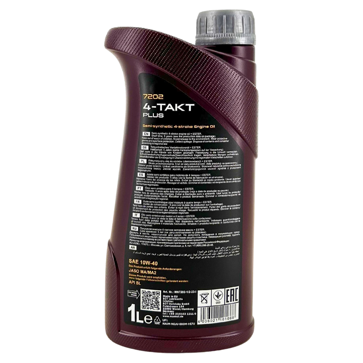 Mannol 4-Takt Plus 10W-40 1 Liter