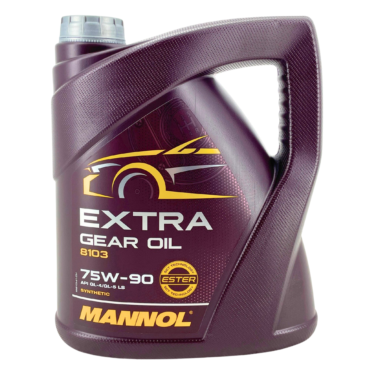 Mannol Extra Gear Oil Getriebeöl 75W-90 GL-4/GL-5 LS 4 Liter