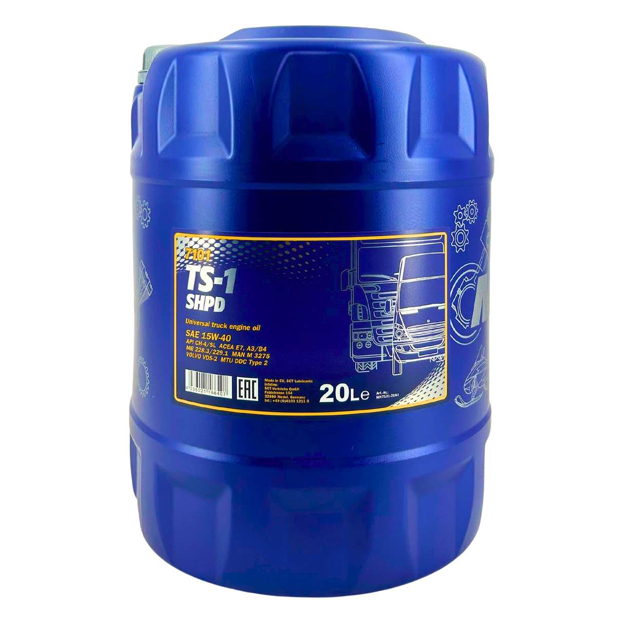 Mannol TS-1 SHPD 15W-40 20 Liter