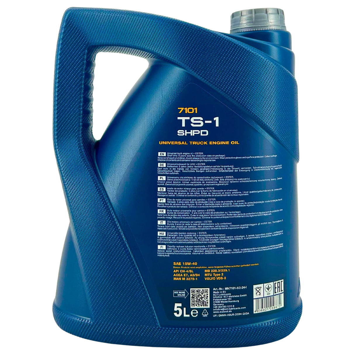Mannol TS-1 SHPD 15W-40 5 Liter