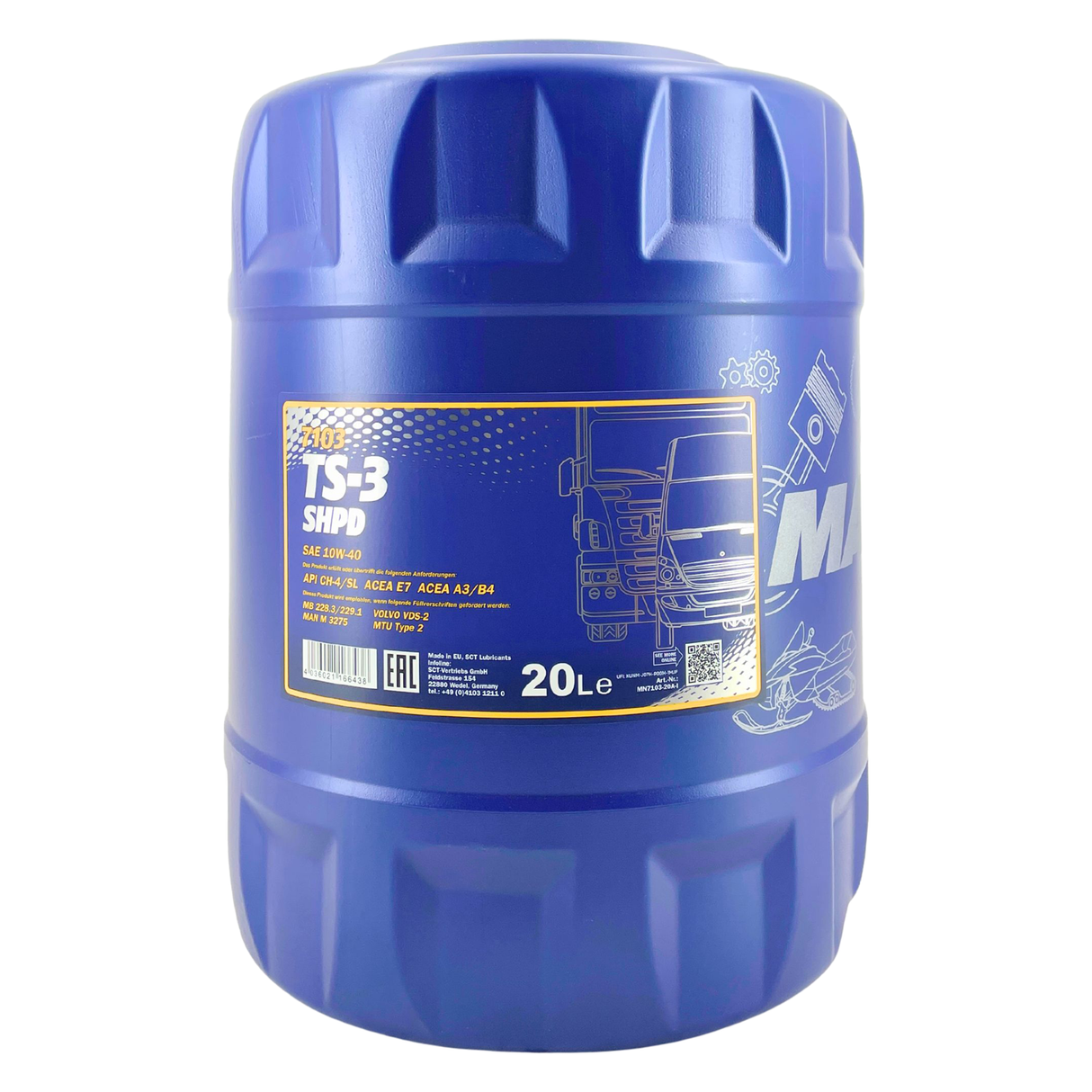 Mannol TS-3 SHPD 10W-40 20 Liter