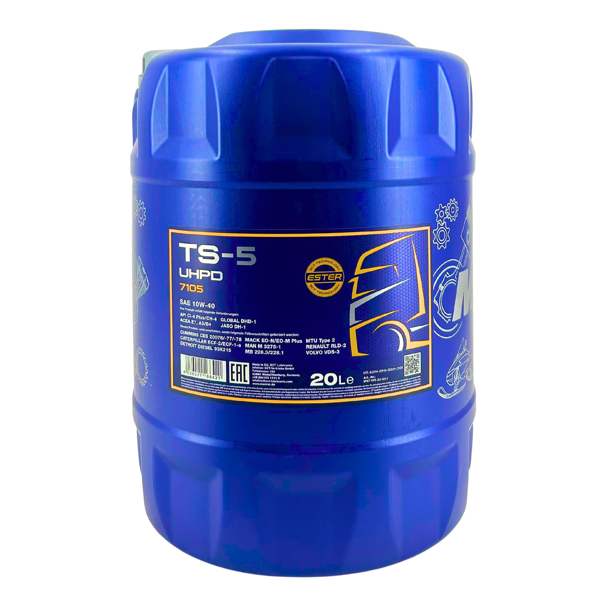 Mannol TS-5 UHPD 10W-40 20 Liter
