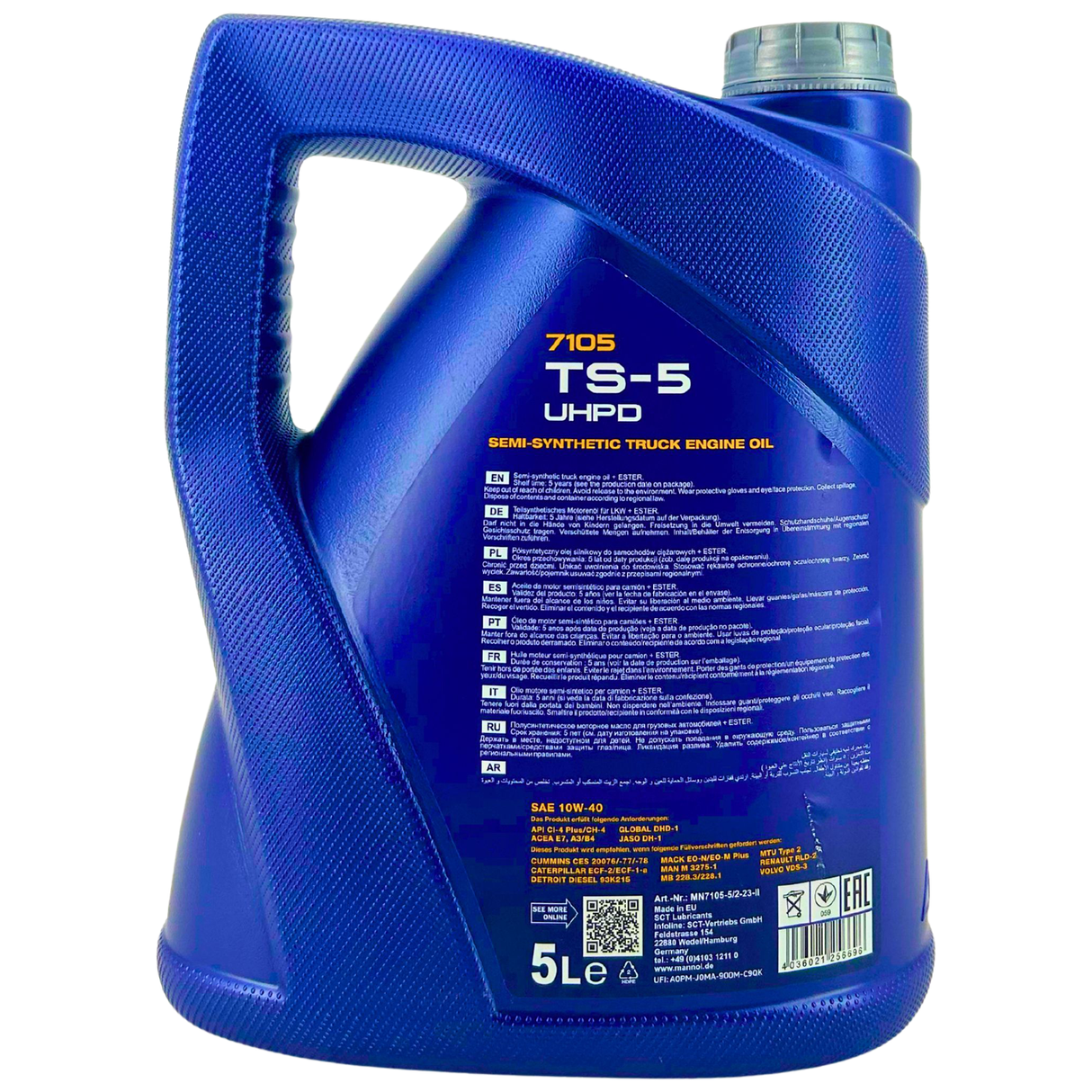 Mannol TS-5 UHPD 10W-40 5 Liter